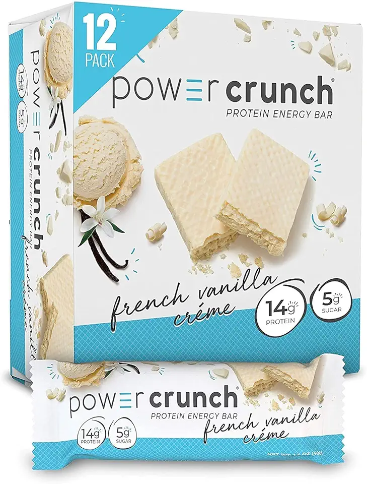 POWER CRUNCH ORIGINAL BARRA DE PROTEINA BAUNILHA F