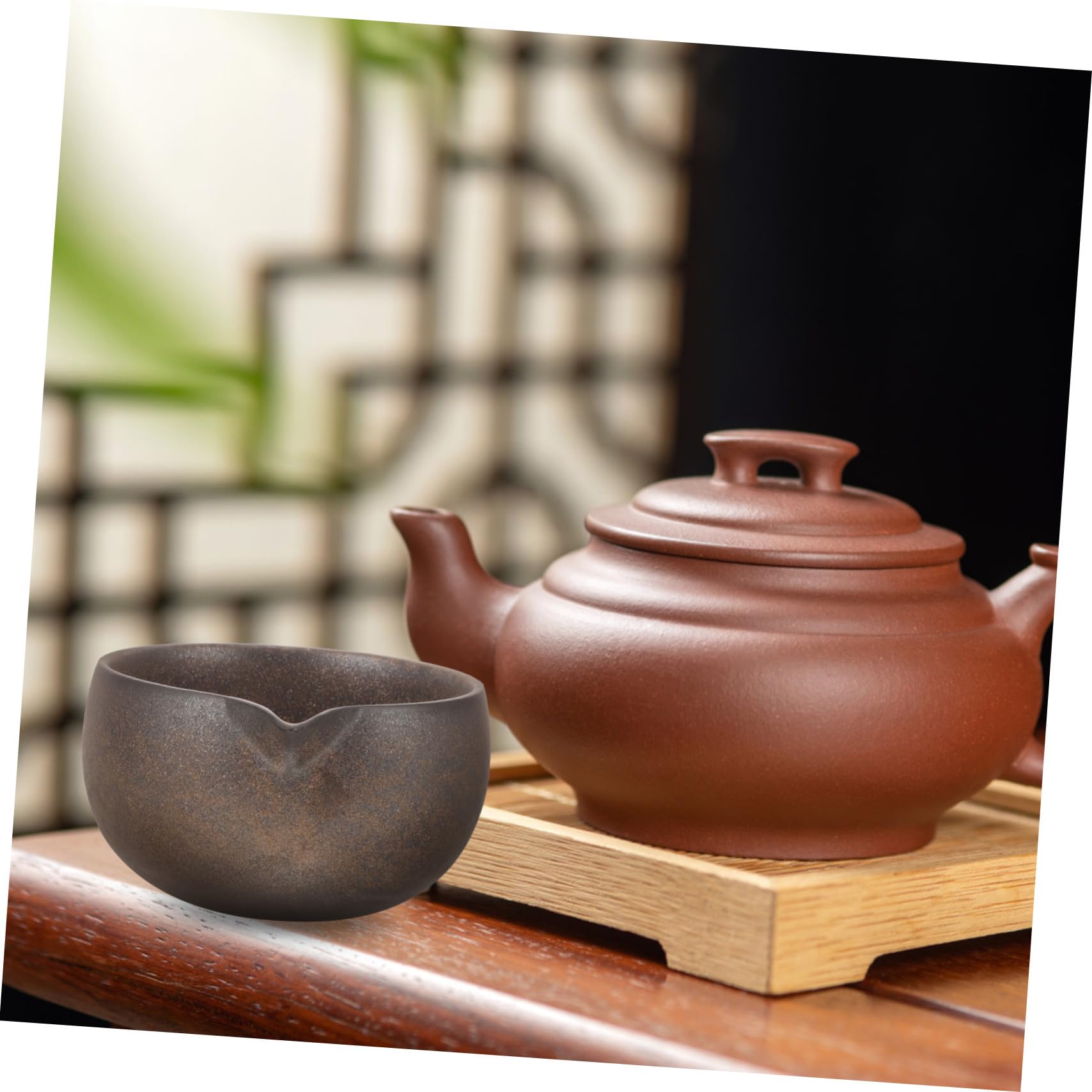 Hohopeti Ciotola Beccuccio Nera Matcha Ceramica con Giapponese | Cerimonia del Tè, Uso Domestico, Stile Tradizionale Giapponese, Bevanda Matcha