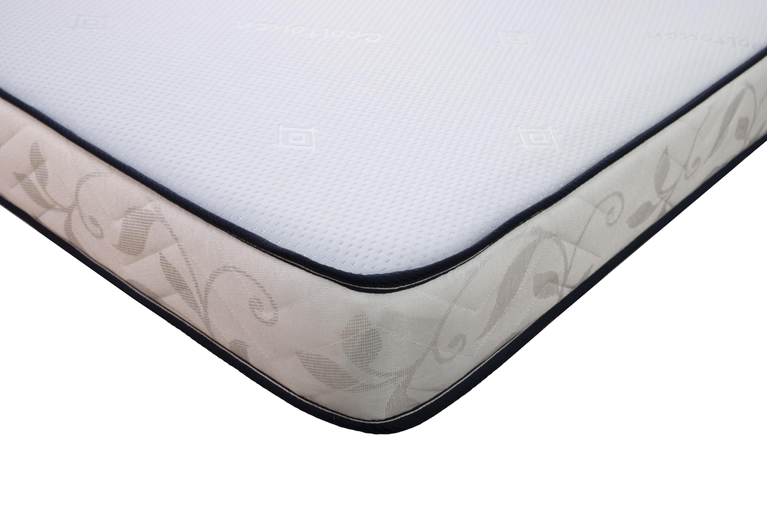 Sareer 3ft Kids Pocket Memory Foam Mattress – Comfortable, Supportive & Hypoallergenic for Children, 90x190cm, (Blue, Single mattress)
