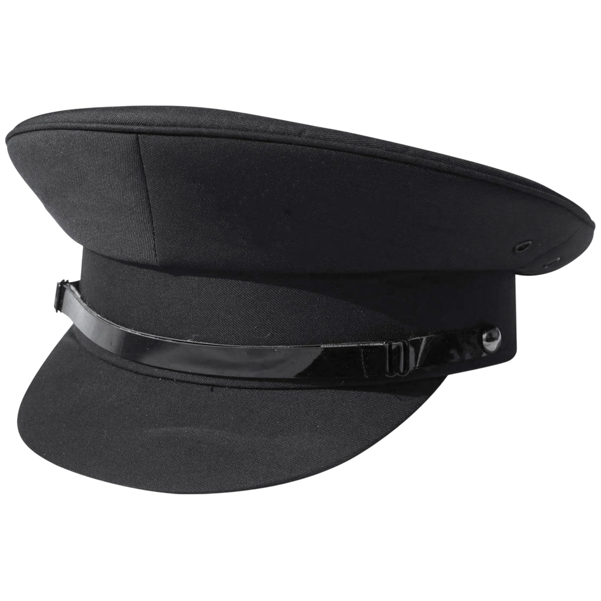 Thorness Black Chauffeur Style hat - Size 58cm