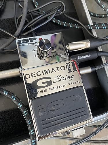 ギター iSP Technologies DECIMATOR II G STRING ISP Technologies Decimator G String Noise Reduction Pedal : Amazon
