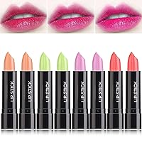 Vista 13 de Lápiz labial Crystal Flower Jelly con flor en el interior Magic PH que cambia de color, bálsamo labial tintado, de larga duración, impermeable, 03+04