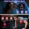 Smartwatch para Hombre con Seguimiento de Fitness: Reloj Inteligente Militar para Hombre con Llamadas, Monitor de Ritmo Cardíaco, Resistente al Agua, Compatible con Android iPhone Samsung, 2 Correas 7