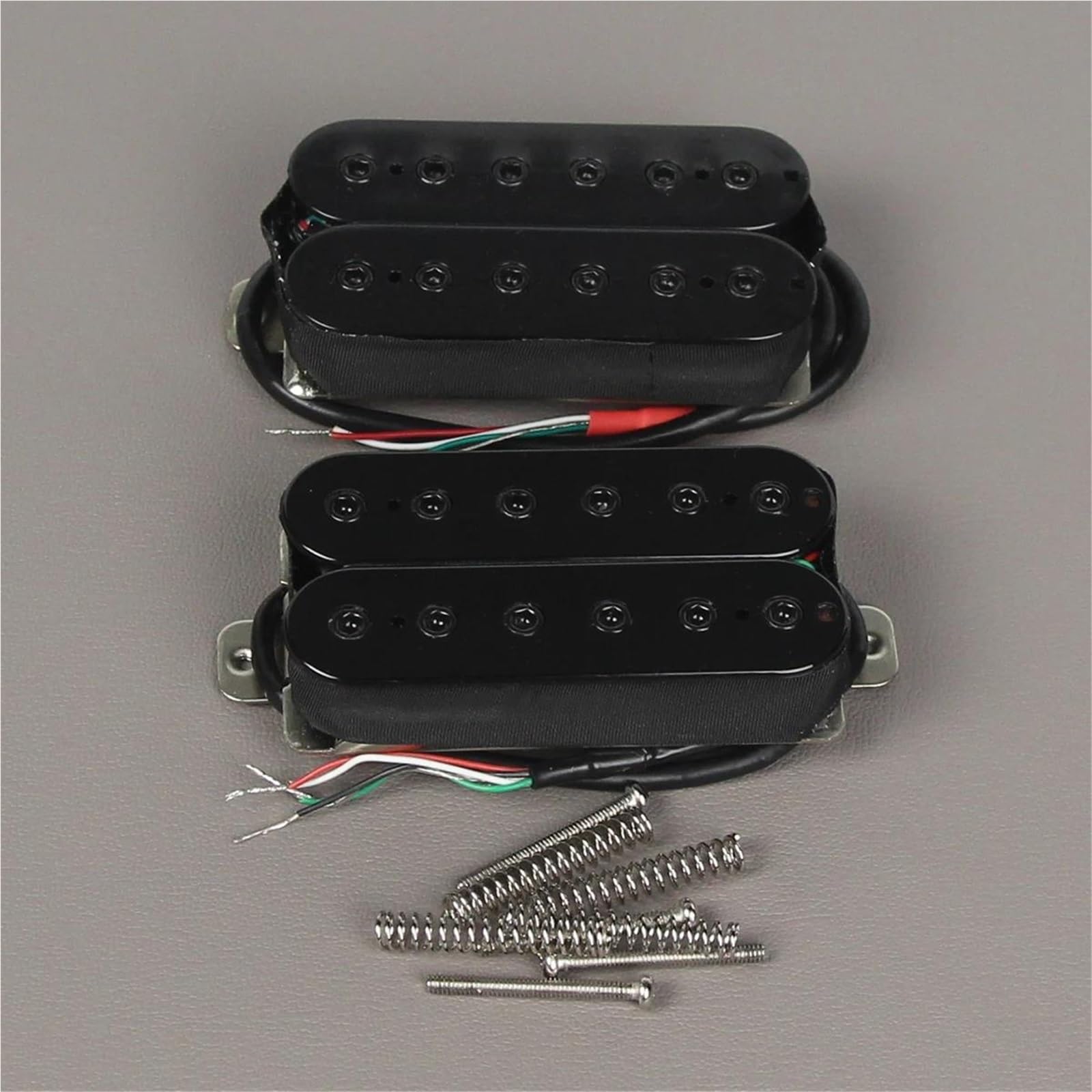 Pickup Gitary Elektrycznej Otwarte przetworniki Humbucker Alnico 5 Zestaw przetworników gitarowych na szyję i mostek w kolorze czarnym