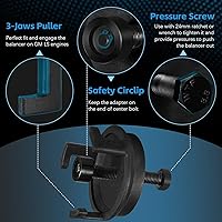 Vista 6 de For GM LS Harmonic Balancer Puller 25264 Crank Pulley Puller for Chrysler Jeep Dodge, Harmonic Damper Puller for Engine Balancer Removal Replacement