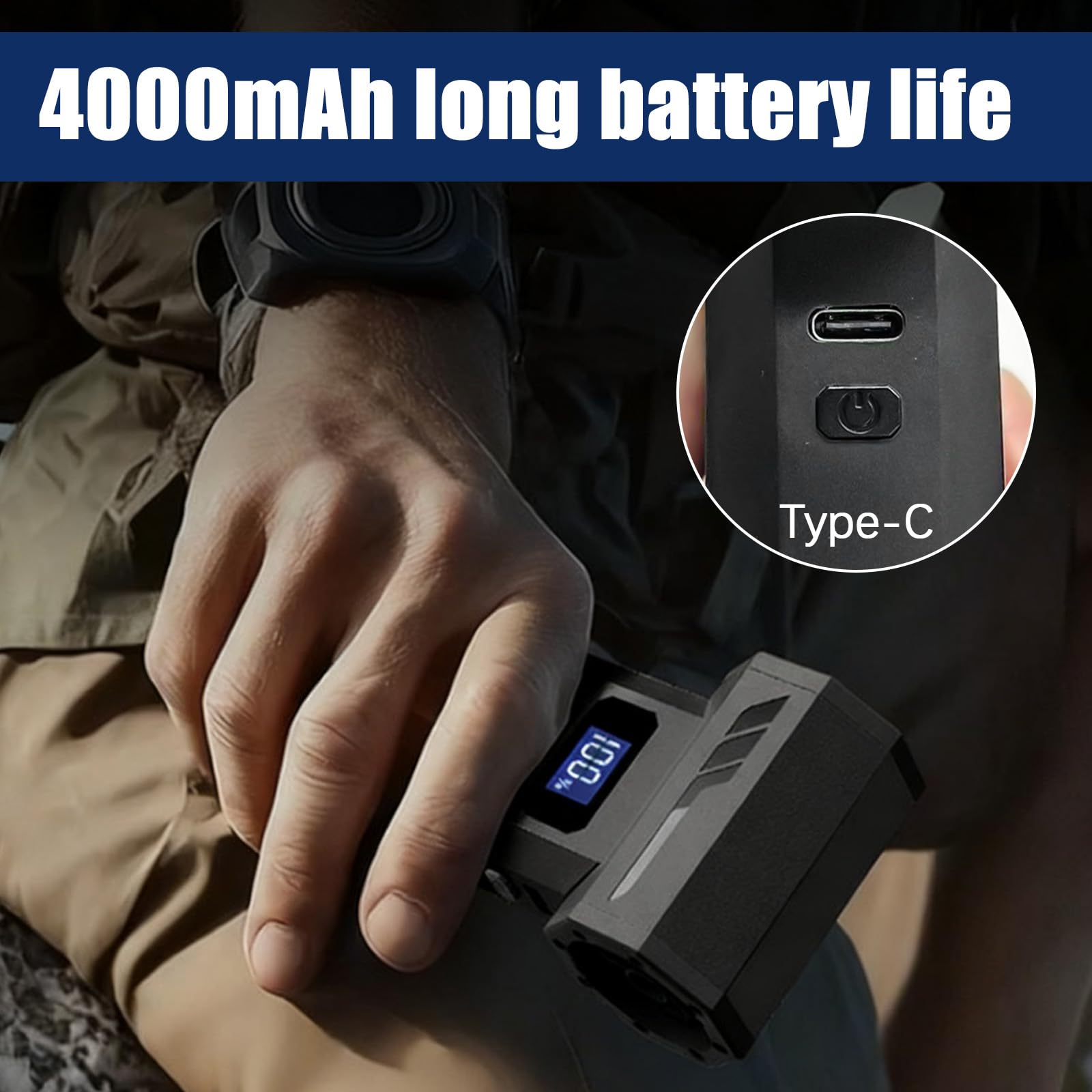 2 en 1 soplador de polvo eléctrico y aspiradora 110.000 rpm, 4 velocidades ajustables, pulverizador de aire comprimido, limpieza de teclado para PC, electrónica, sofá, coche