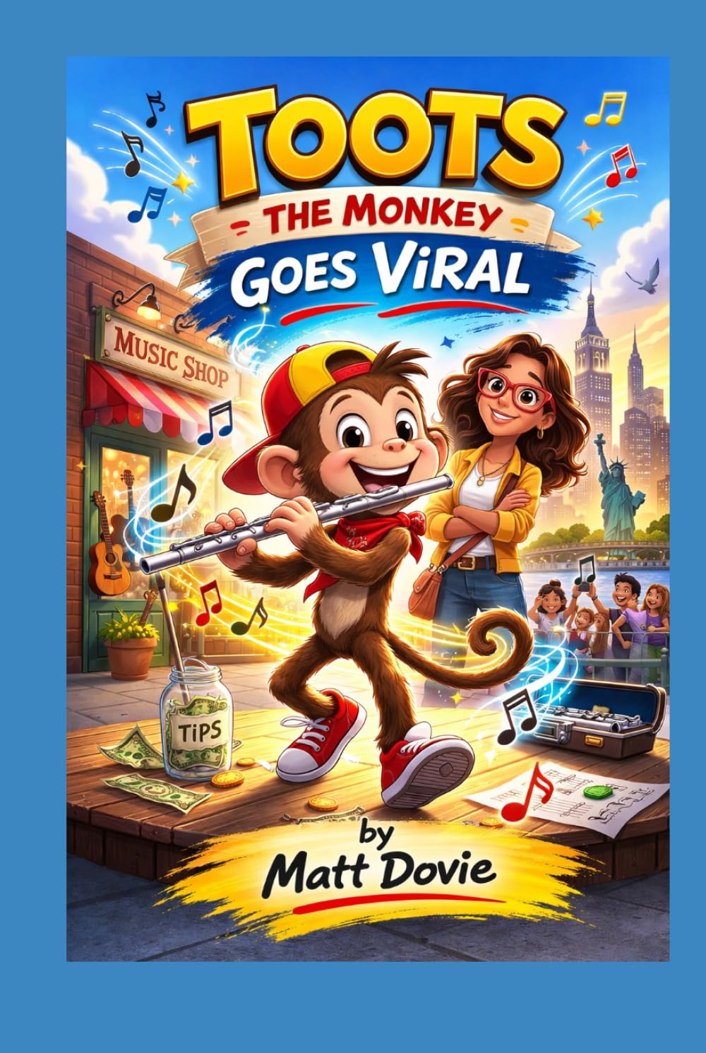 Toots The Monkey Goes Viral: A Funny Early Chapter Book for Kids Ages 7–9 About Friendship, Music, and Adventure