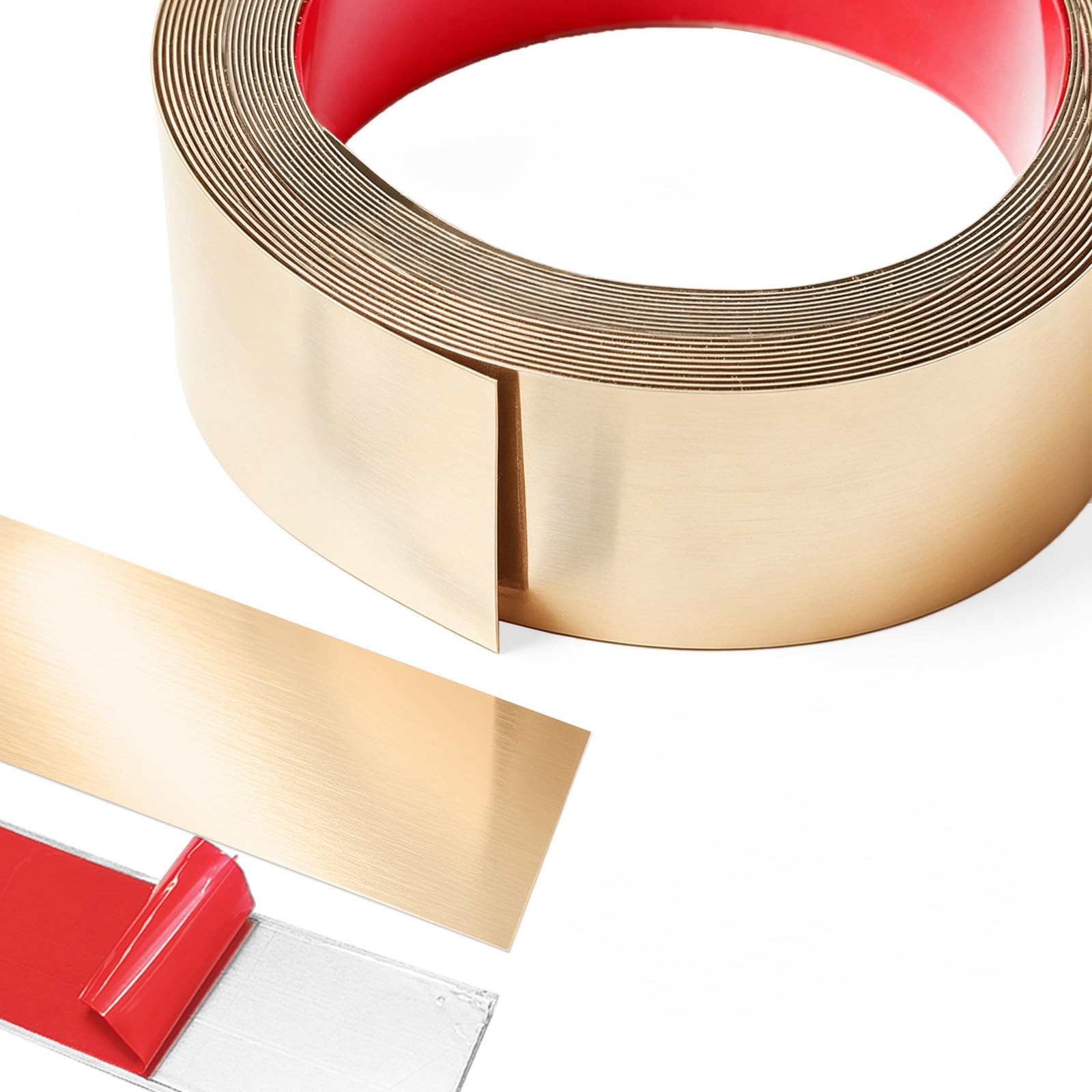 Molduras de pared de acero inoxidable para decorar el marco de espejo y muebles