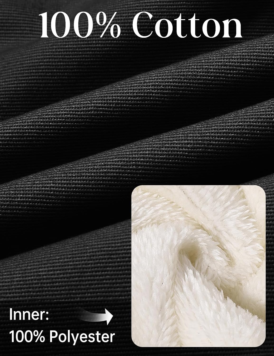 HEEKPEK Women's Plus Size Winter Coat Thicken Parka Fleece Lined Jacket Warm Long Puffer Outerwear Hooded Down Coat - Image 7