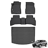 ANBINGO® All Weather Floor Mats for Chevy Trailblazer AWD 2026 2025 2024 2023 2022 2021 & Cargo Liner for Trailblazer AWD (Cargo Tray in Upper Deck Position) Set - Black