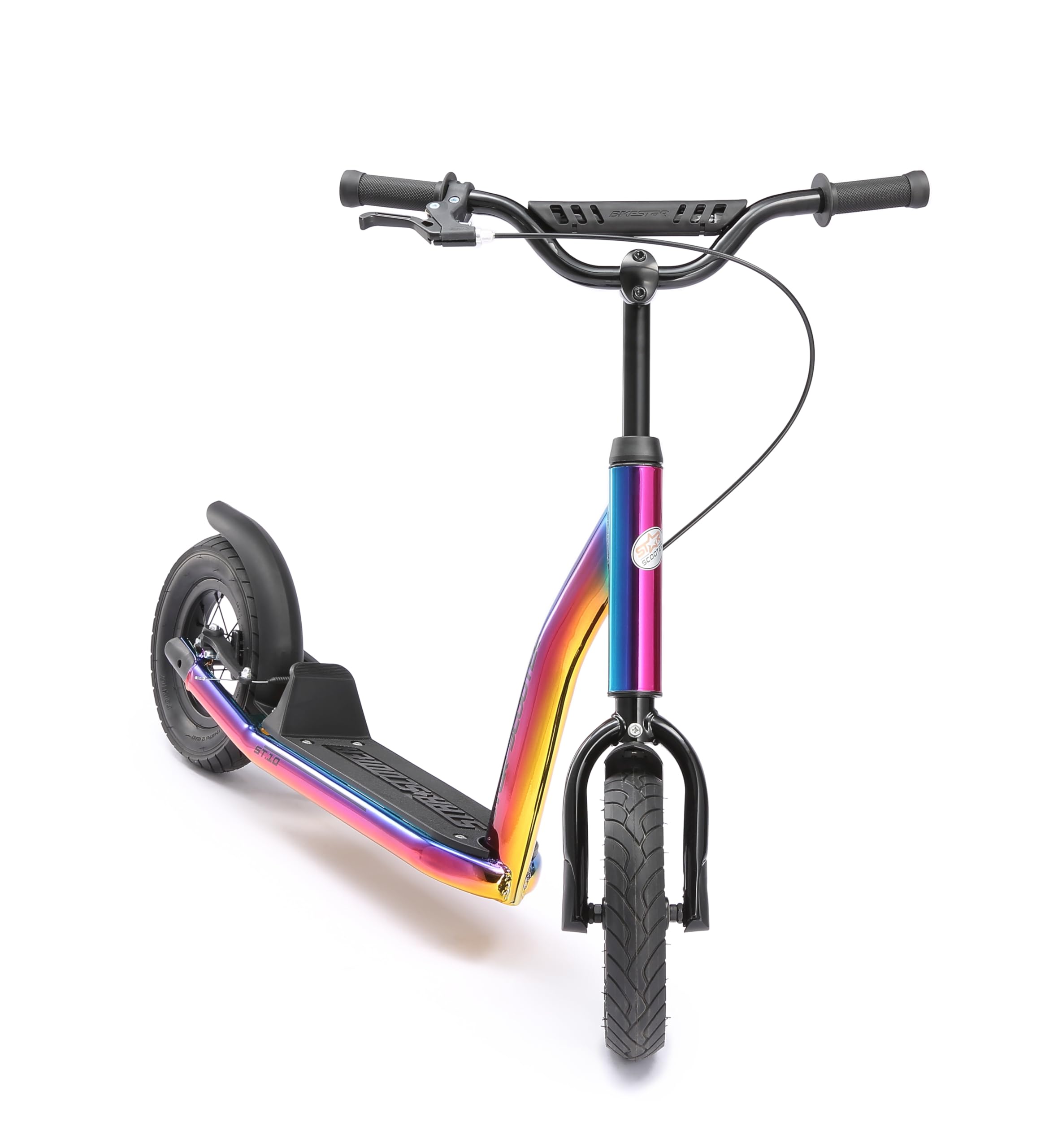 STAR SCOOTER Kinder Tret Roller ab 5 Jahre | City Kick Scooter Luftreifen Höhenverstellbar 10 Zoll New Gen