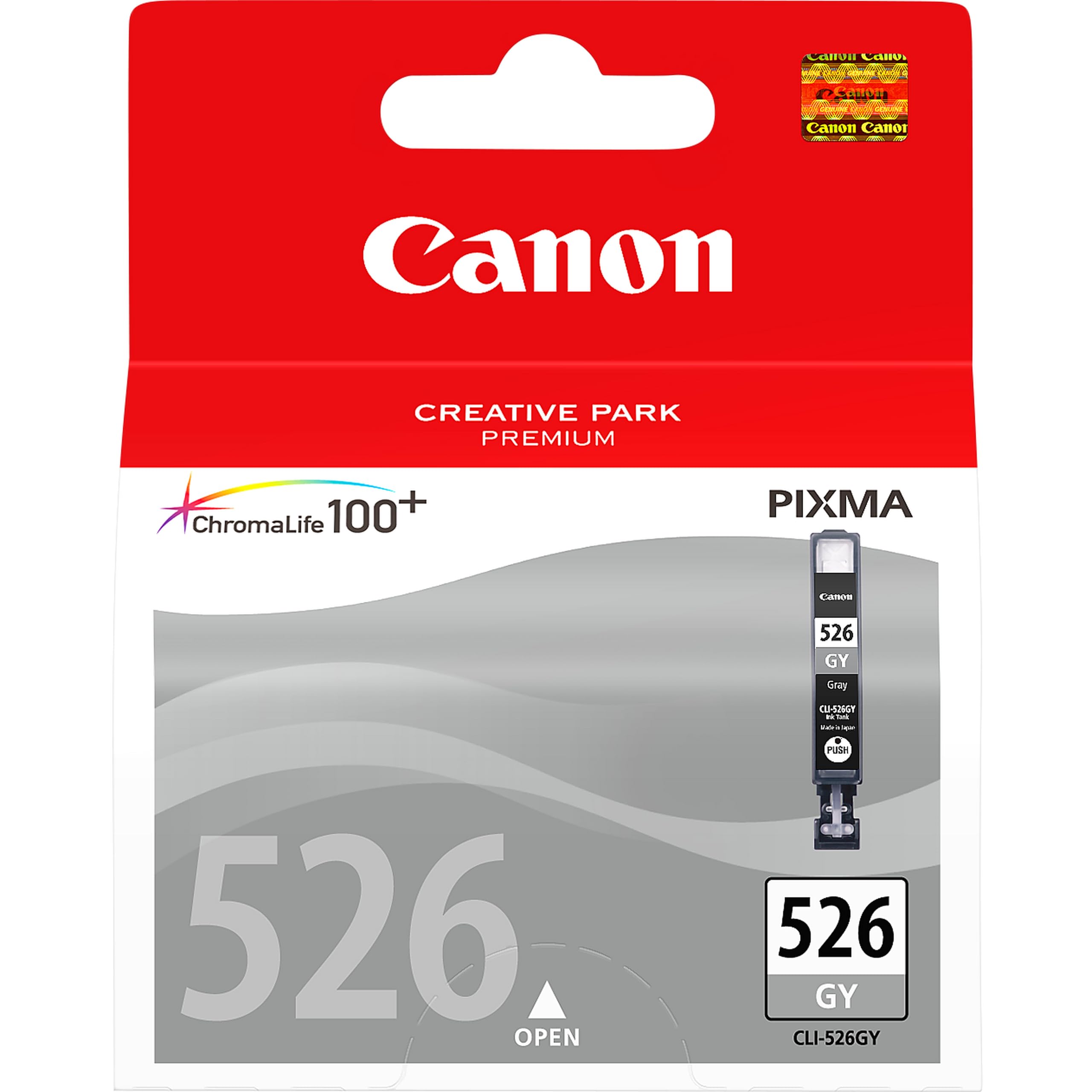 Original Canon CLI-526GY Grey Ink Cartridges (4544B001)