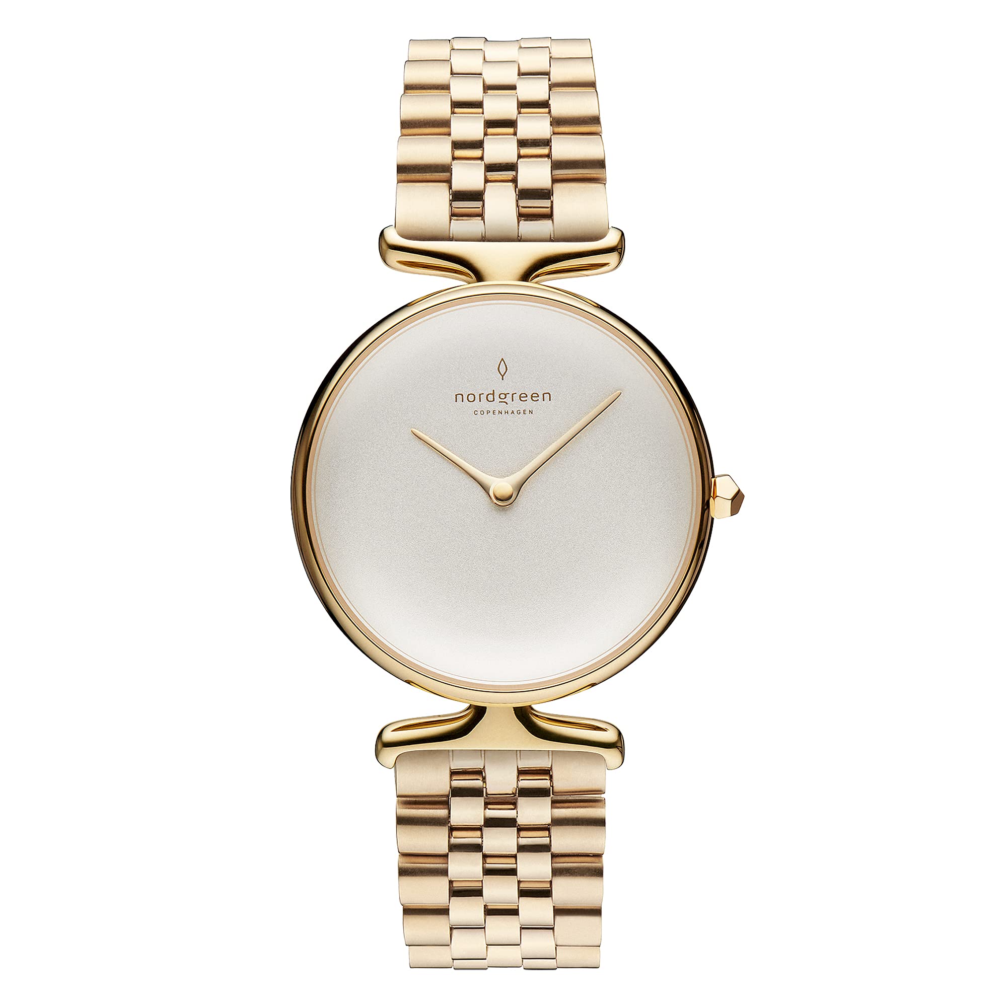 Nordgreen Un32Go5Lgoxx Unika Analog White Dial Watch For Women-32Mm (Gold, Stainless Steel) (B0CG9FLS1V) Amazon Price History, Amazon Price Tracker