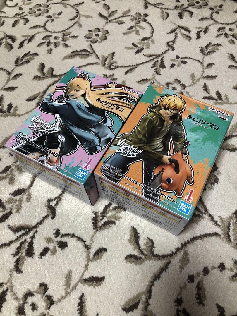 Amazon.co.jp: チェンソーマン フィギュア ポチタ デンジ パワー 2体