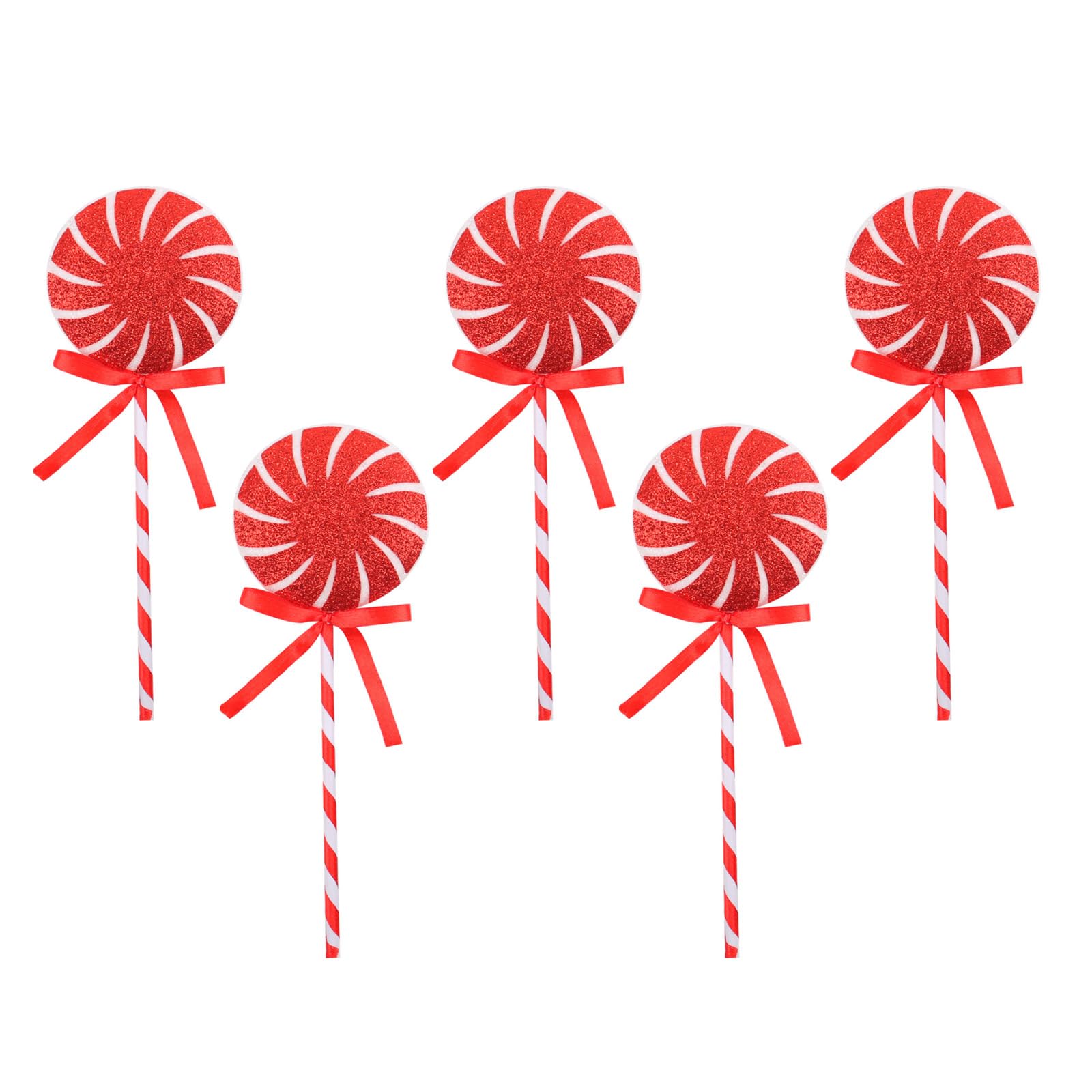 HZBB Bright Candy Canes Christmas Adornment Christmas Candy Canes Ornament for Home and Decorations Festival Tree Accessories