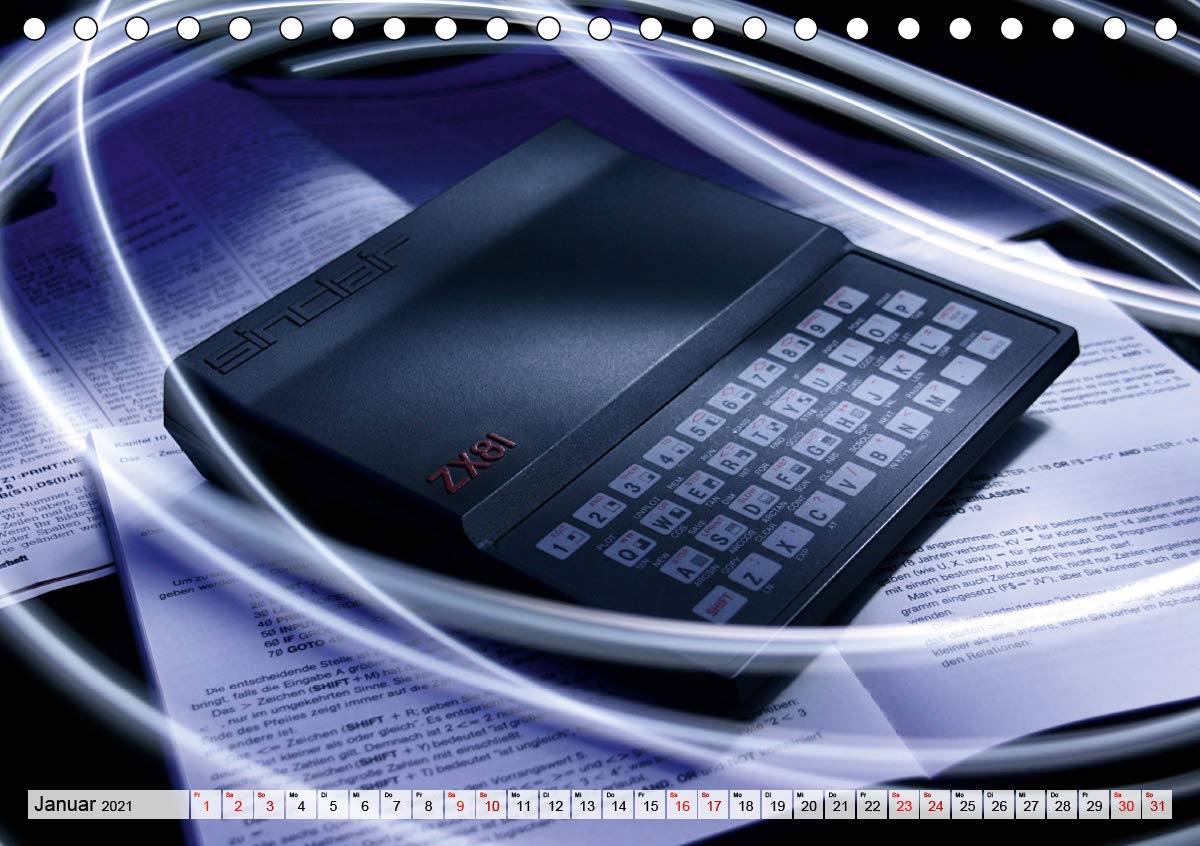 Computer der 80er (Tischkalender 2021 DIN A5 quer): Die Kultgeräte einer ganzen Generation (Monatskalender, 14 Seiten ) (CALVENDO Technologie)
