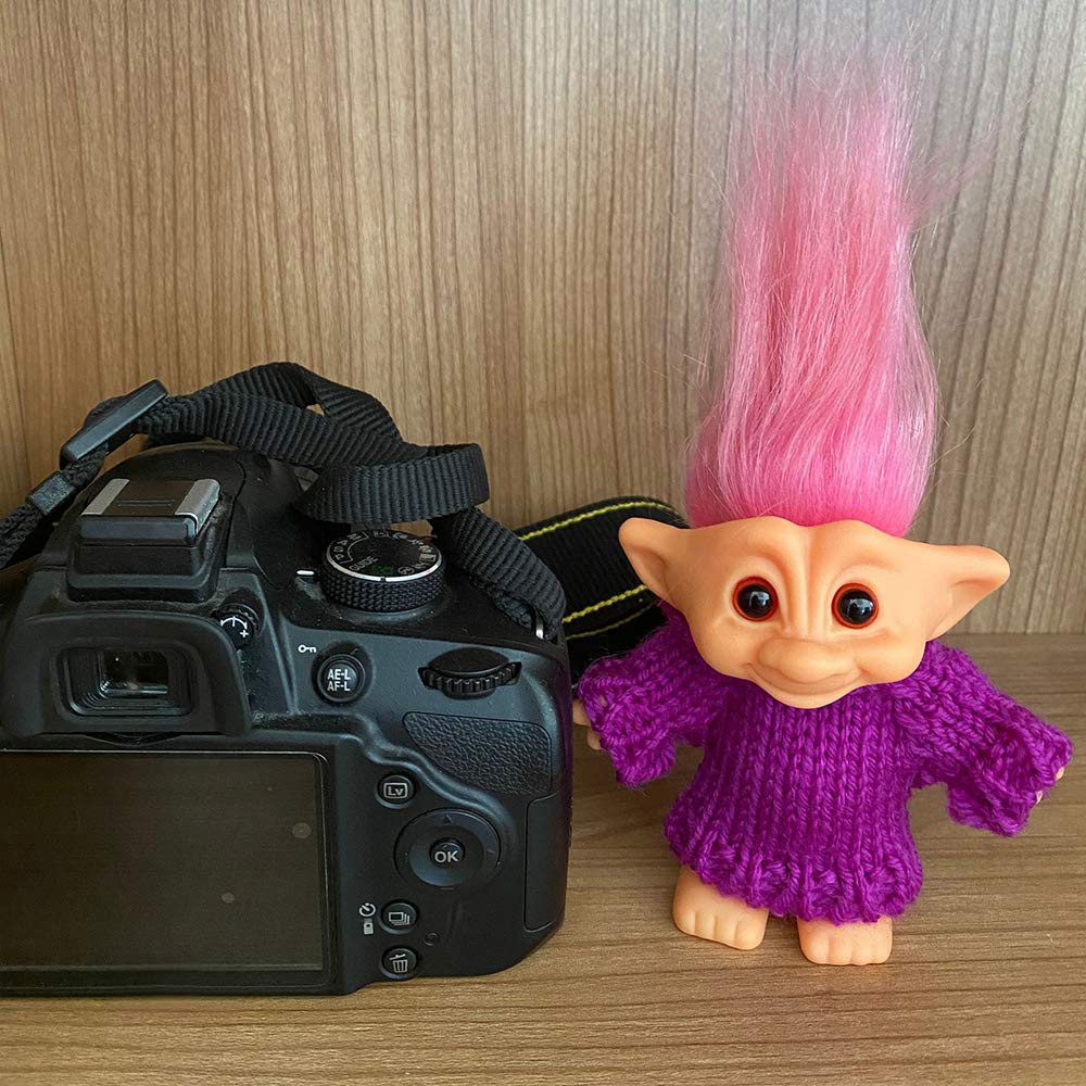 Amazon.com: Retro Troll Dolls,Cute Vintage Troll Dolls Chromatic