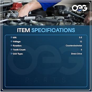 Amazon.com: OEG Parts New Starter Compatible with John Deere