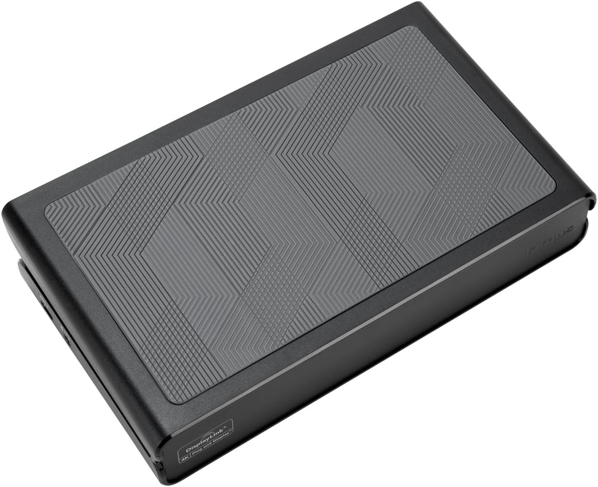 Exclusive Targus Universal USB 3.0 Dual Video DV4K Laptop Docking Station with Charging Power & 5 USB 3.0 Ports, for PC, Mac, & Android (DOCK177USZ)