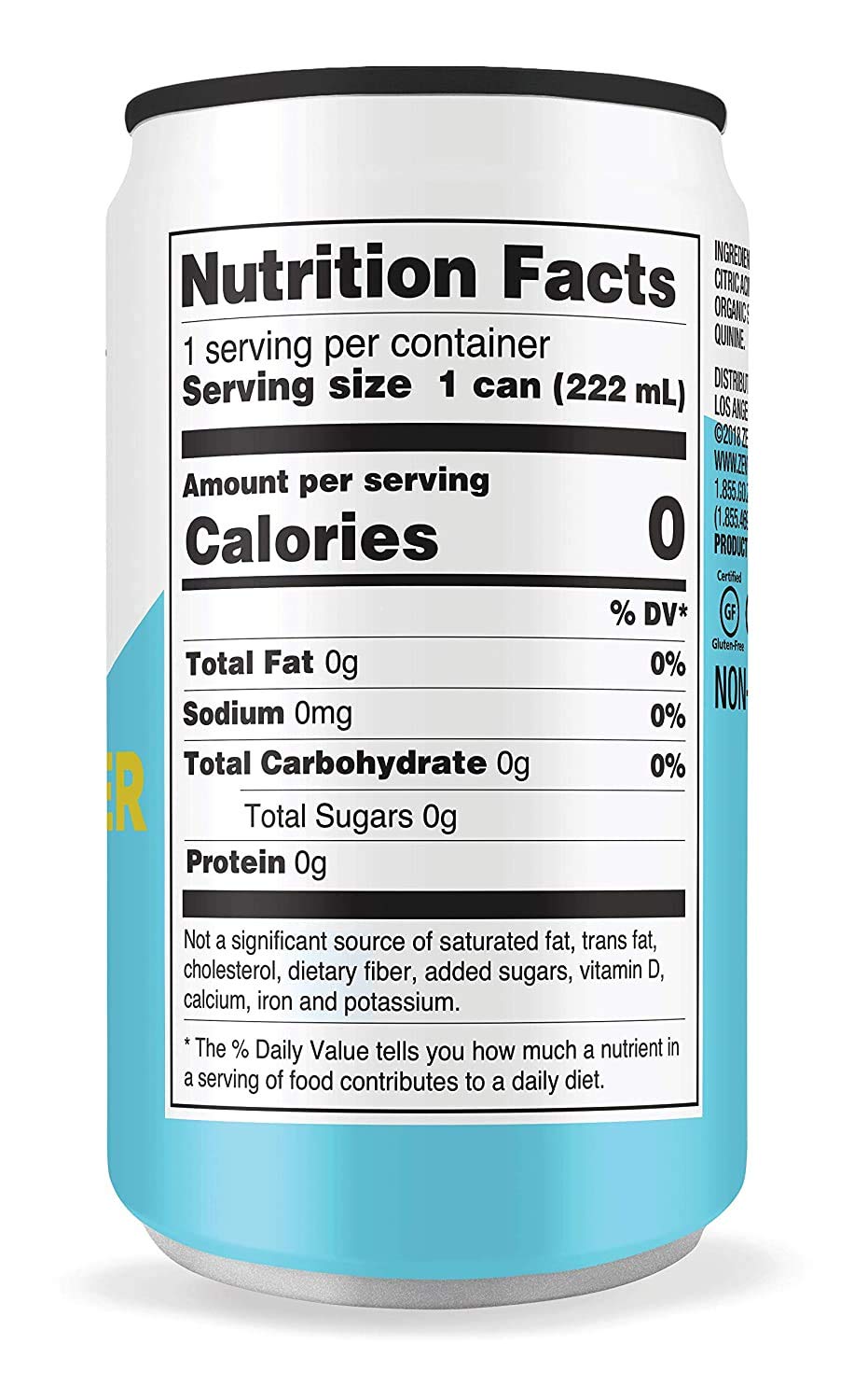 Zevia Zero Calorie Mixer, Tonic Water, 7.5 Ounces (Pack of 12) Buy