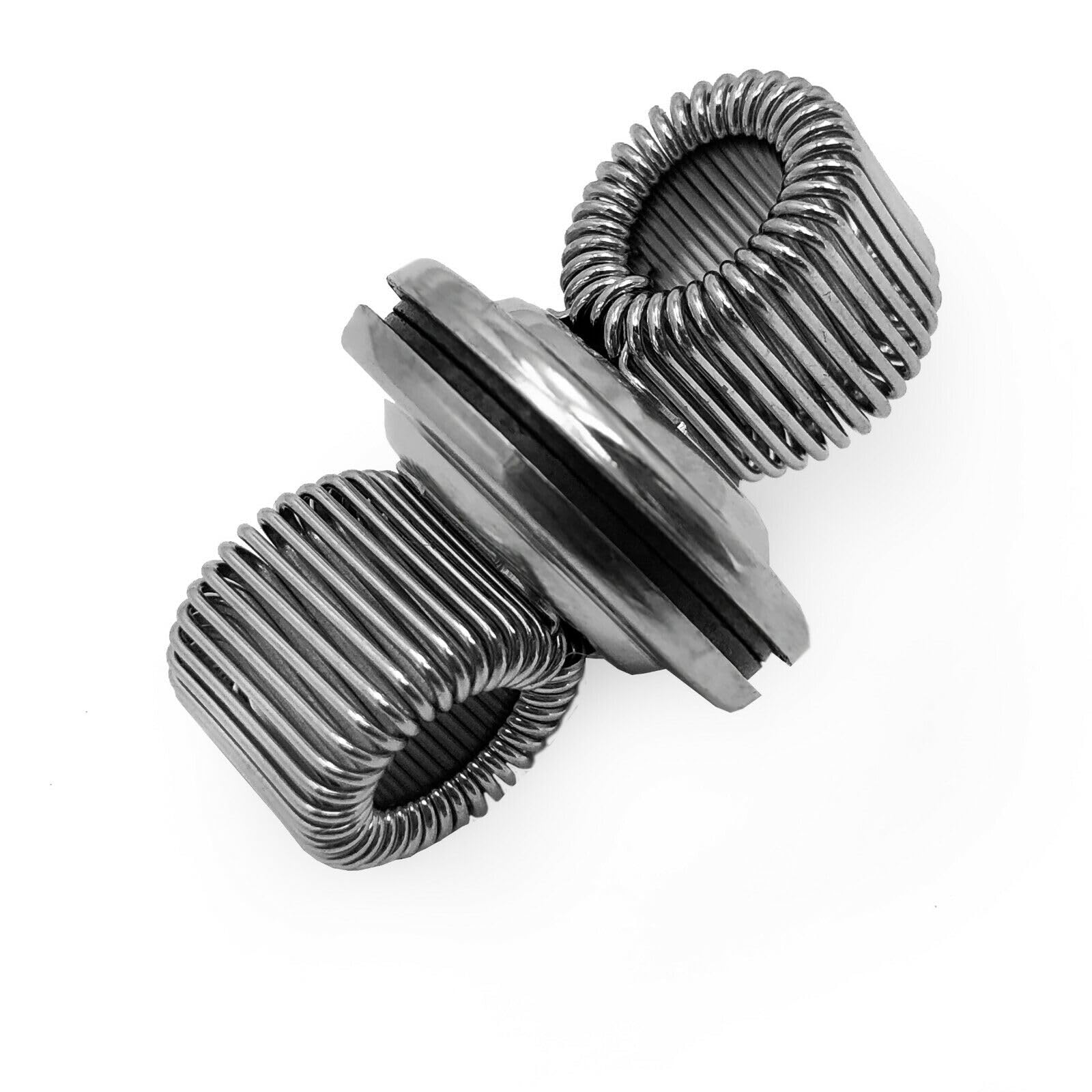 Magentic Single Pen Holder Clip, perfect for Office or Home Use - Pack of 3 - Silver - Image 3