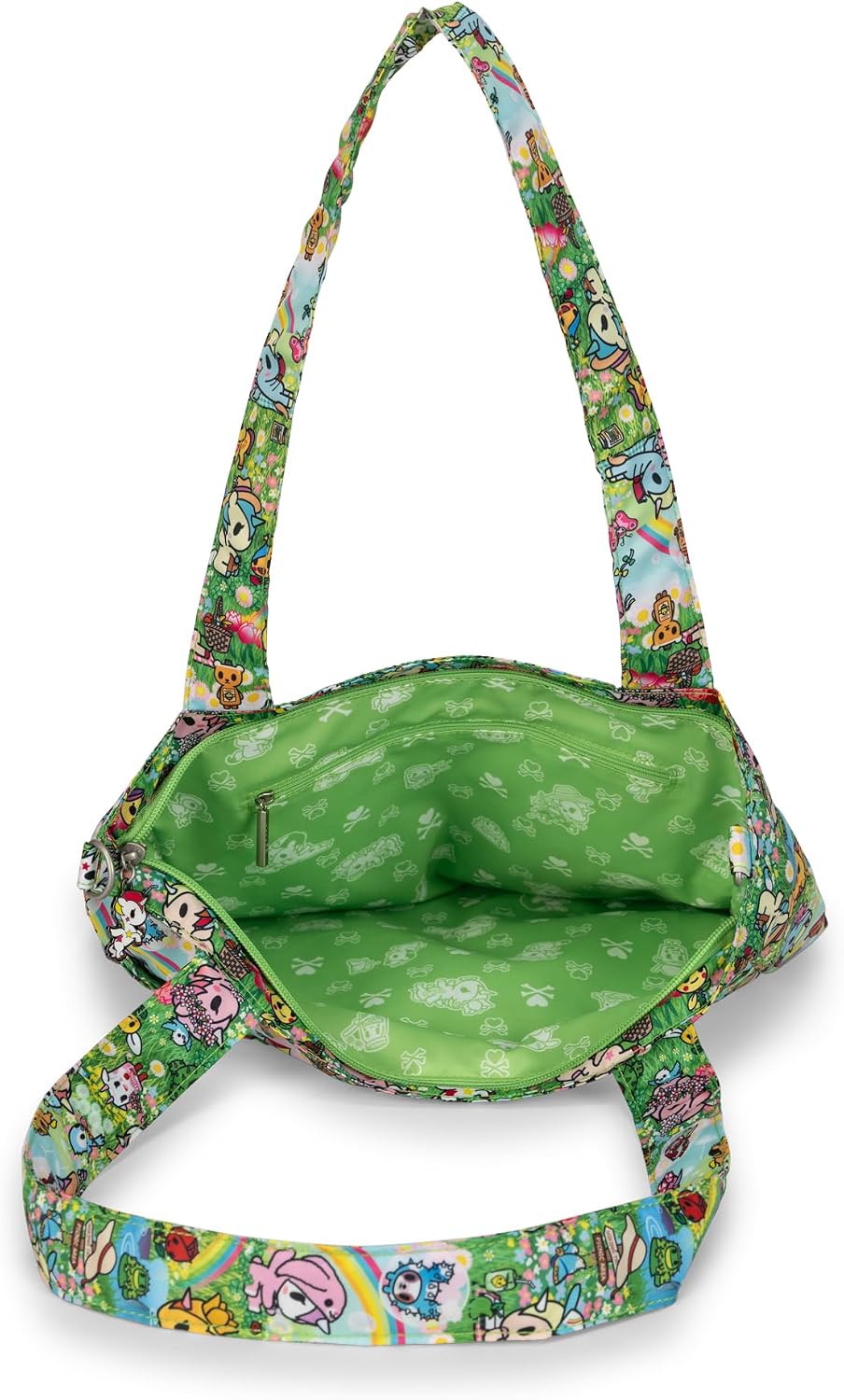 JuJuBe Tokidoki Tote Bag for Women with Pockets, Cute Lightweight Shoulder Handbag for Work, Travel, Grocery Shopping, Diaper Bag
