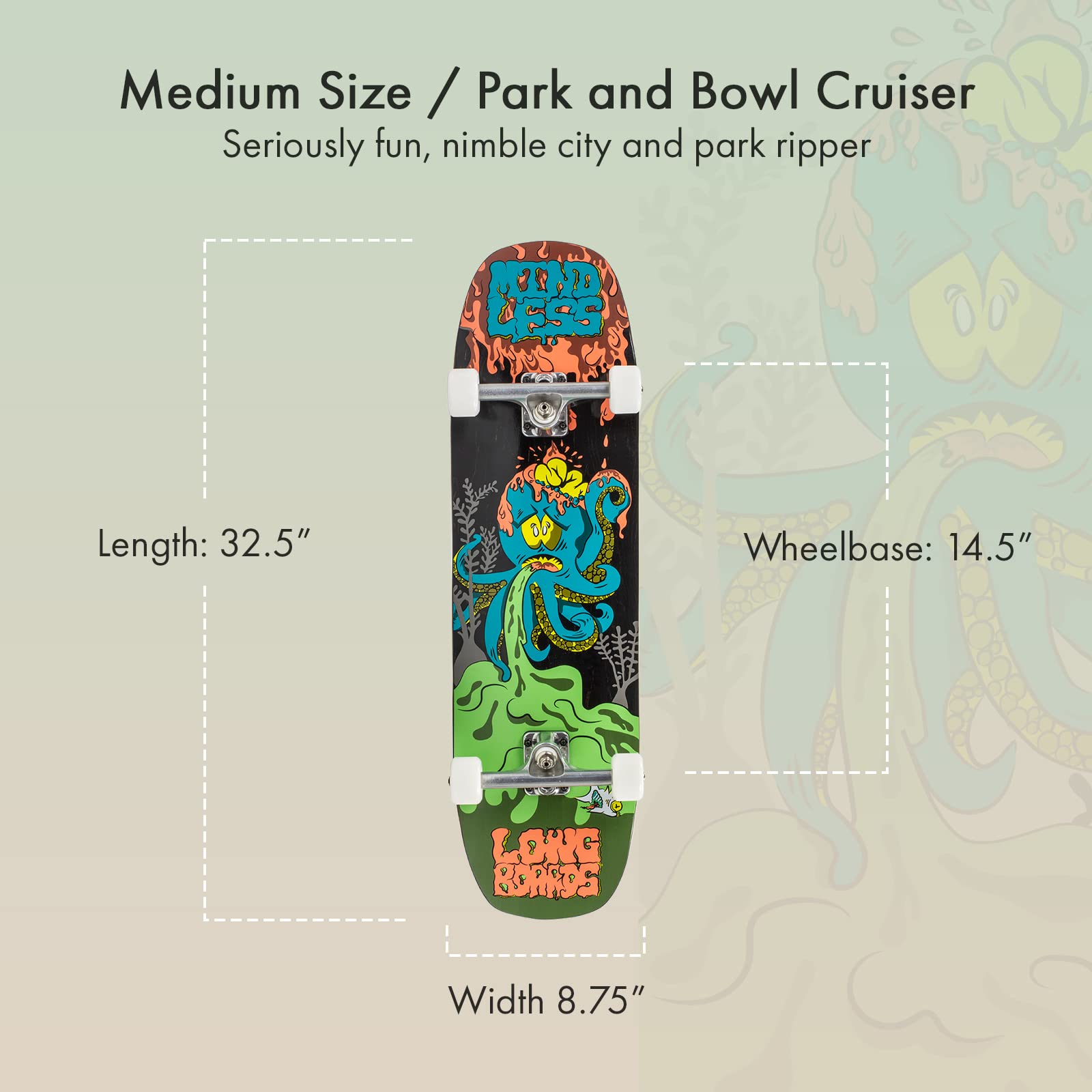 Mindless Octopuke Longboard