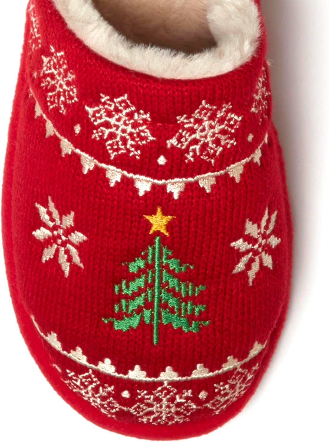 Dearfoams Women's Novelty Scuff with Eye Mask Slipper - Image 3