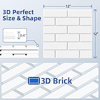 Vista 6 de Paquete de 20 paneles acústicos con autoadhesivos, paneles de espuma de alta densidad a prueba de sonido de 12 x 12 x 0.4 pulgadas para paredes
