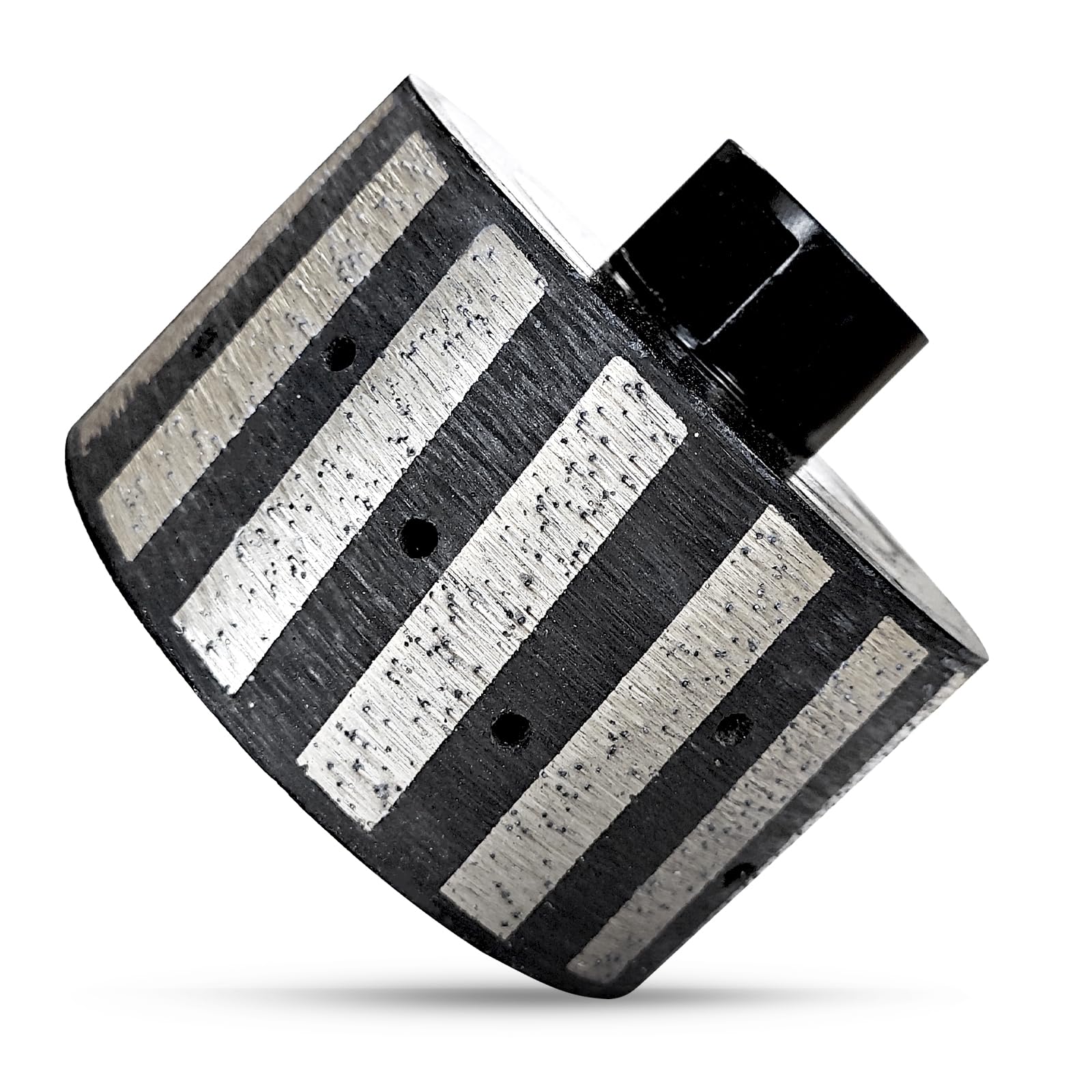 UF-SHARP3 inch Diamond Drum Wheel Resin Filled Zero Tolerance with 5/8-11 Thread for Grinding Marble Granite Stone Sink Hole (3 inch-50 Grit)