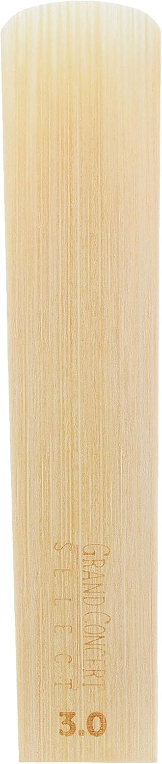 D’Addario Woodwinds Grand Concert Select Bass Clarinet Reeds, Strength 3.5, 5-pack