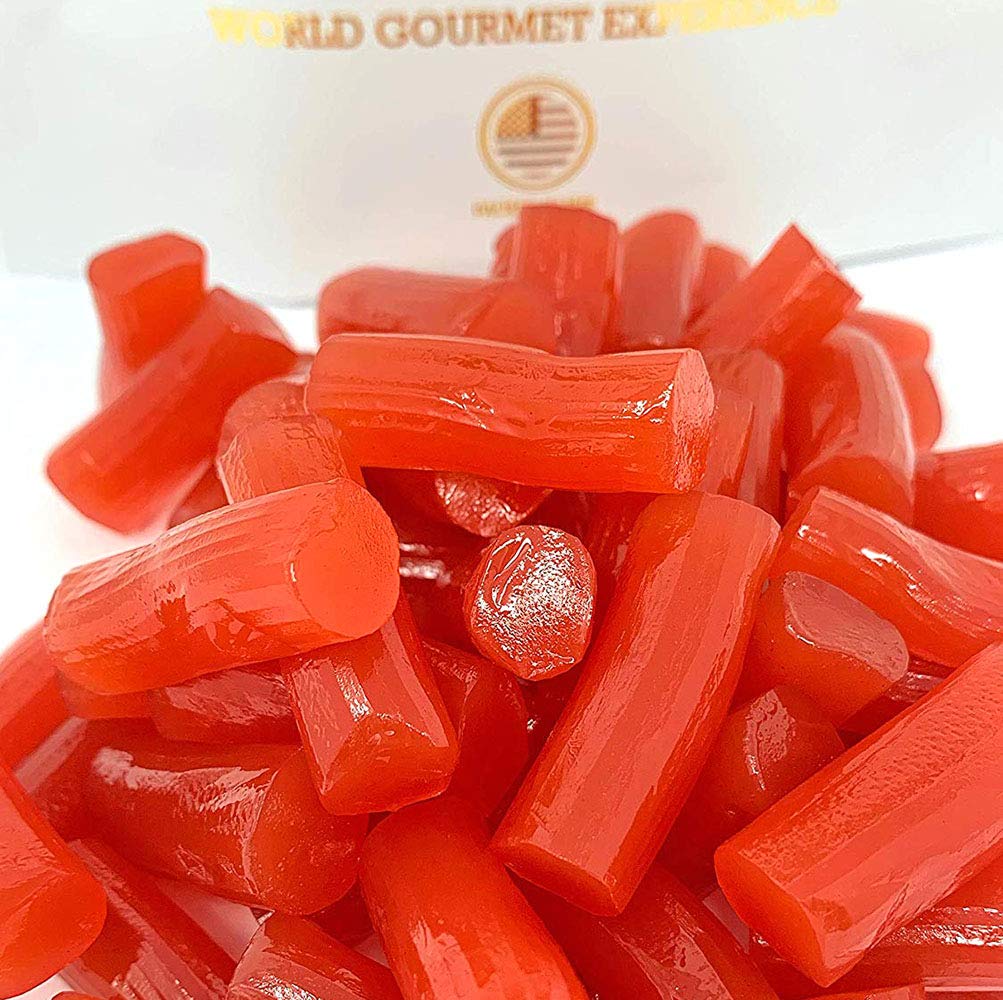 SweetGourmet Finnska Strawberry Bites | Finnish Licorice Bulk Candy | 2 Pounds