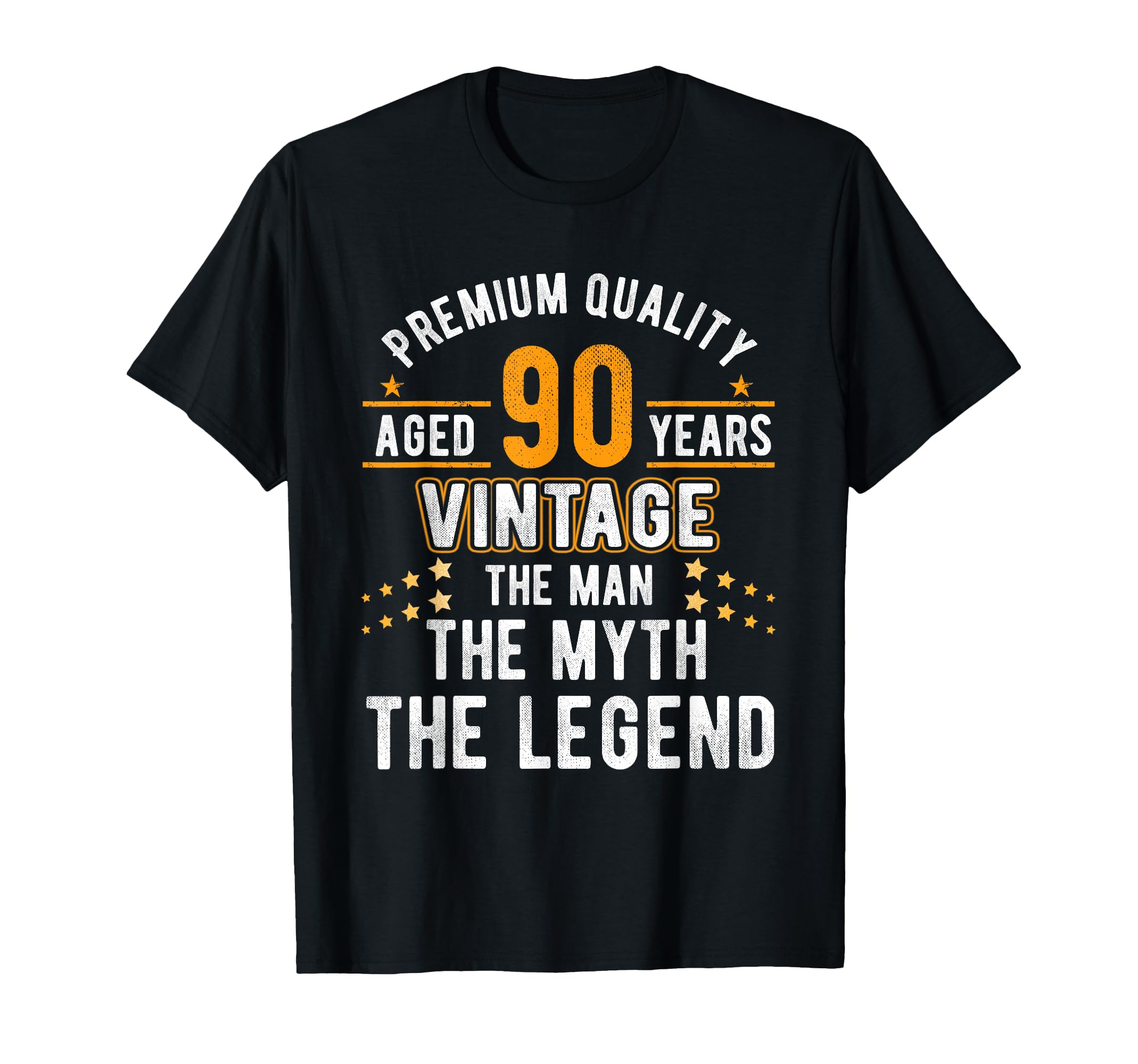 90 Years Old The Man Myth Legend Tee Vintage 90th Birthday T-Shirt