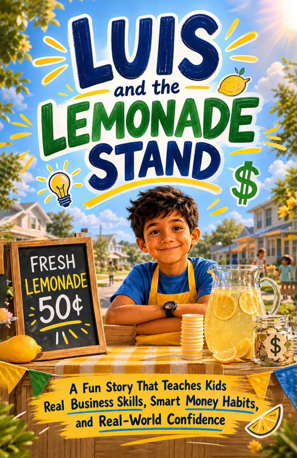 Luis and the Lemonade Stand: A Fun Story That Teaches Kids Real Business Skills, Smart Money Habits, and Real-World Confidence