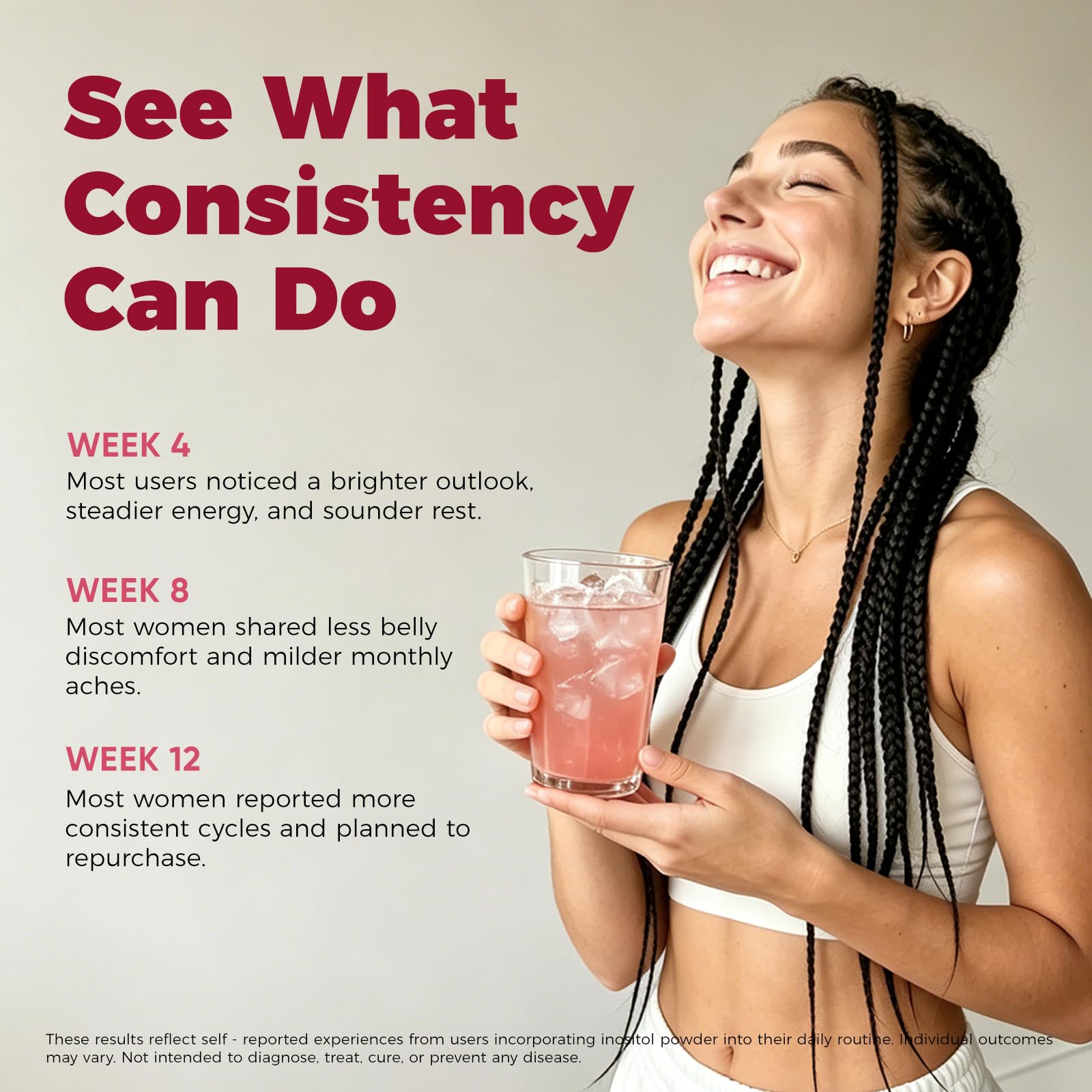 Myo & D-Chiro Inositol Powder 40:1 Ratio, Strawberry — Amazon image 5