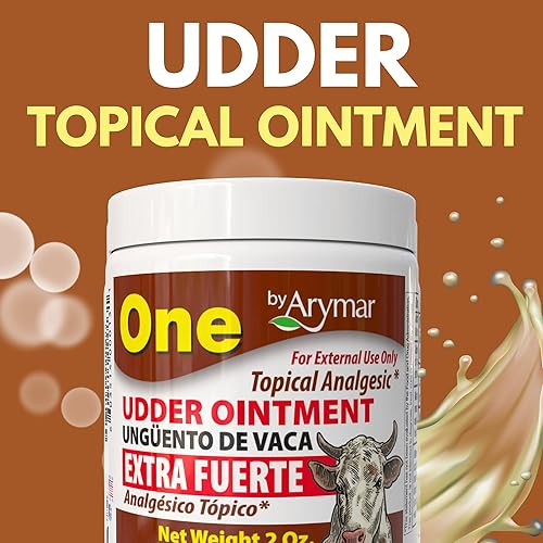 Miniatura 2 de Arymar Ungüento de ubre (Ugento De Vaca) - Crema analgésica tópica para alivio muscular y articular 2oz