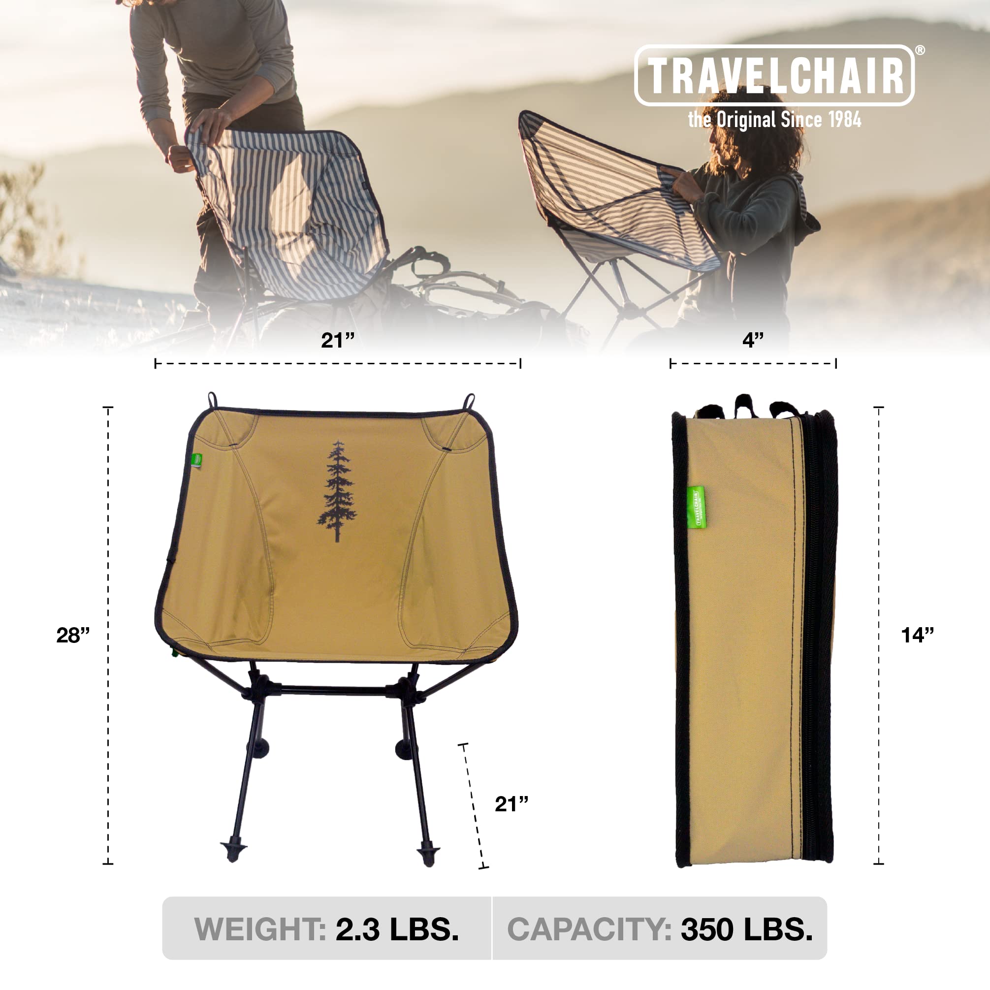 Amazon.com : Travelchair - C-Series Joey w/Recycled Fabric (7789A