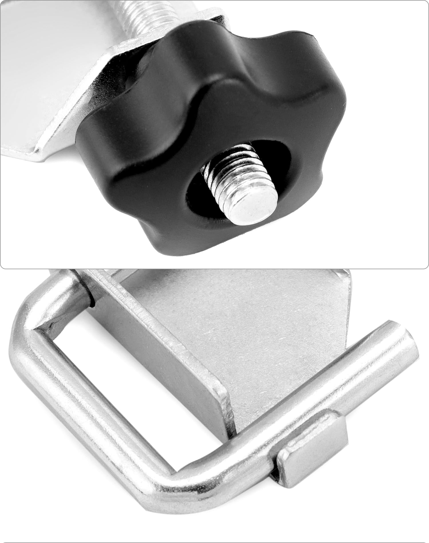 QWORK Kit de colliers de serrage pour conduite de fluide, 8 colliers de serrage pour tuyau de vide, radiateur sous vide, 4 tailles (0,95 cm, 1,27 cm, 2,5 cm, 4,5 cm)