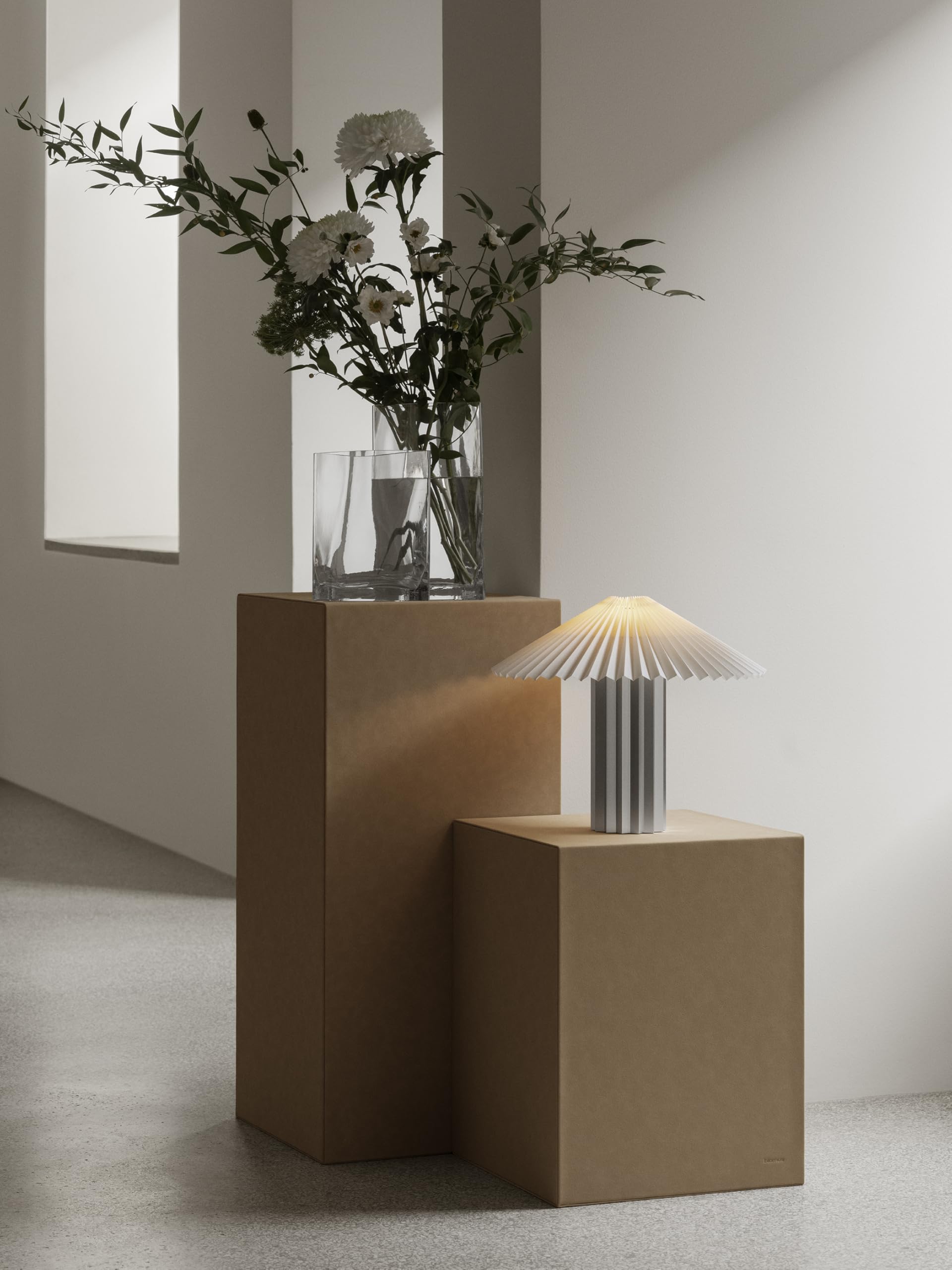 blomus Duasis Vase | Clear | Größe M | Moderne Glasvase für Blumen & Wohndeko