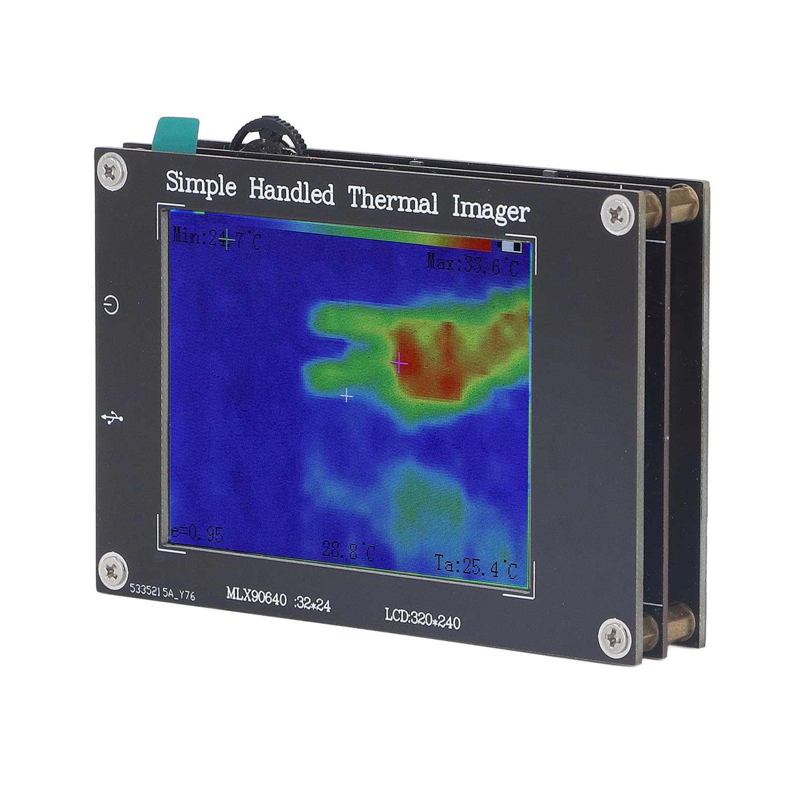 FTVOGUE Cámara Termográfica con Pantalla de 3,2 Pulgadas, Cámara Infrarroja