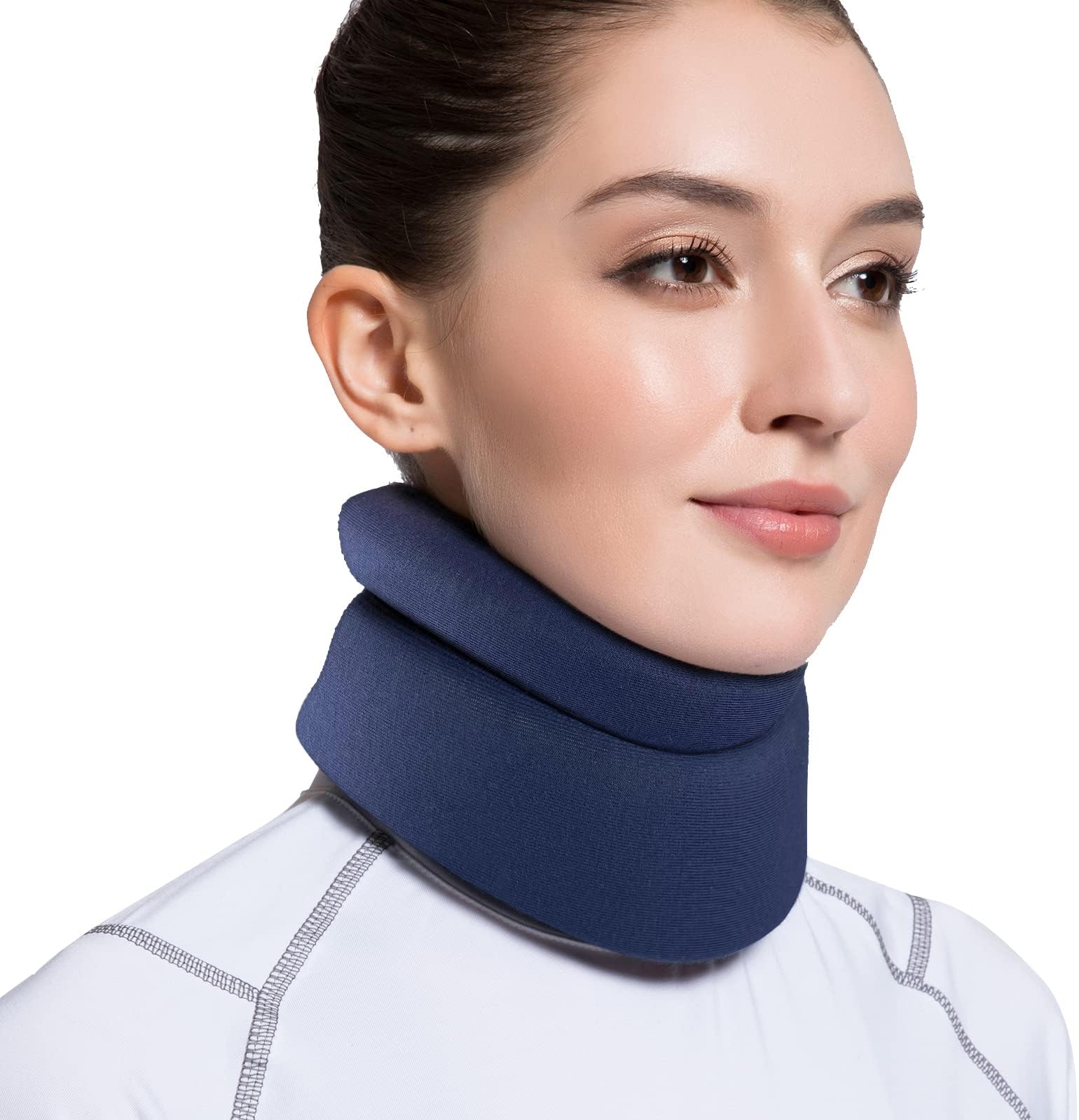 Neck Brace, Foam Cervical Collar for Sleeping, Soft Neck
