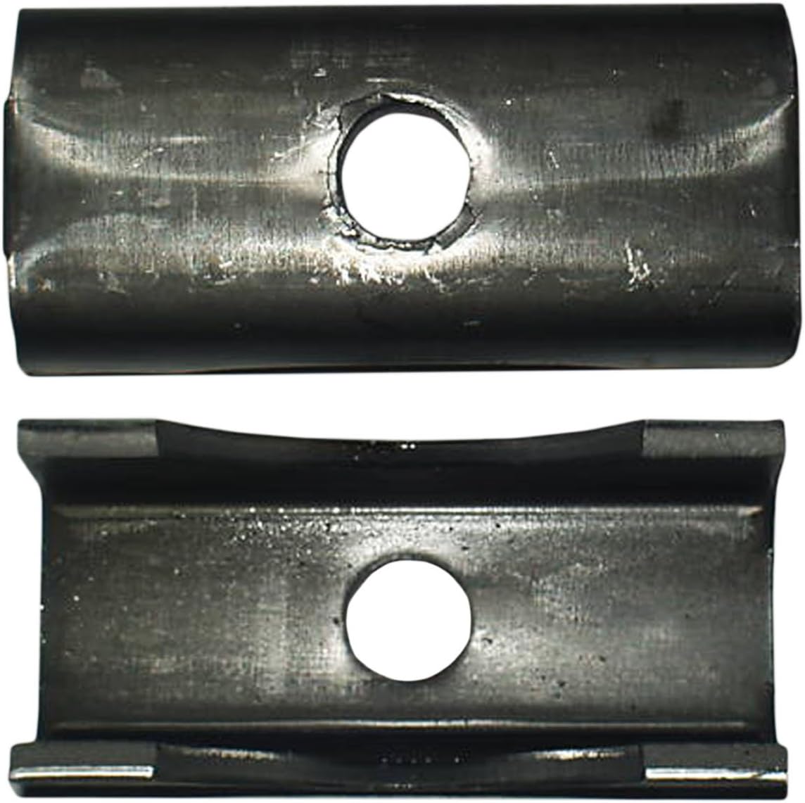 Pack of 2 Weld On Trailer Raw Steel Axle Spring Perch Seat 3” Round Axel 7000 6000 5200# Capacity Series by BII