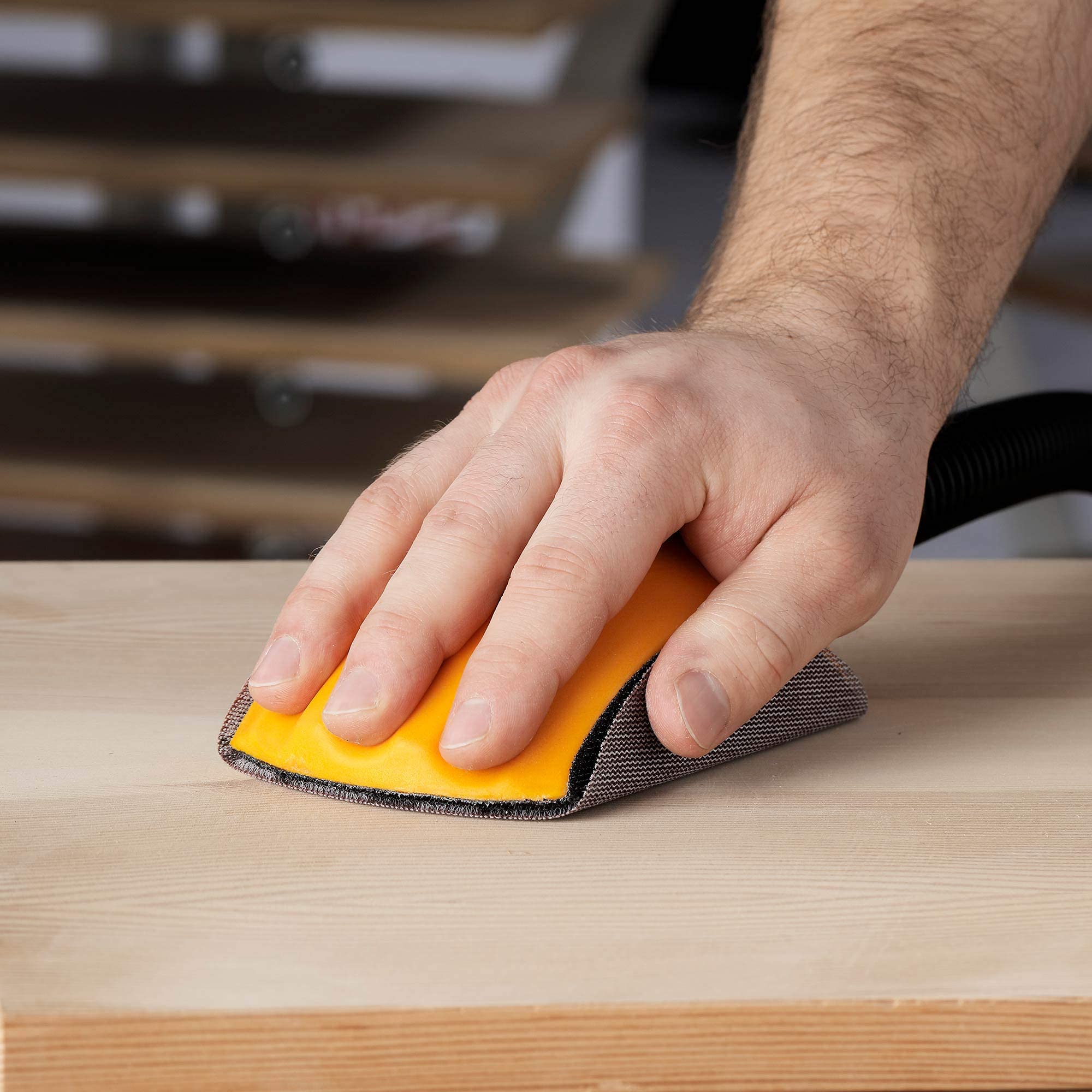ISC Mouse Shape Hand Sanding Block for Sanding (Combo 3) 2