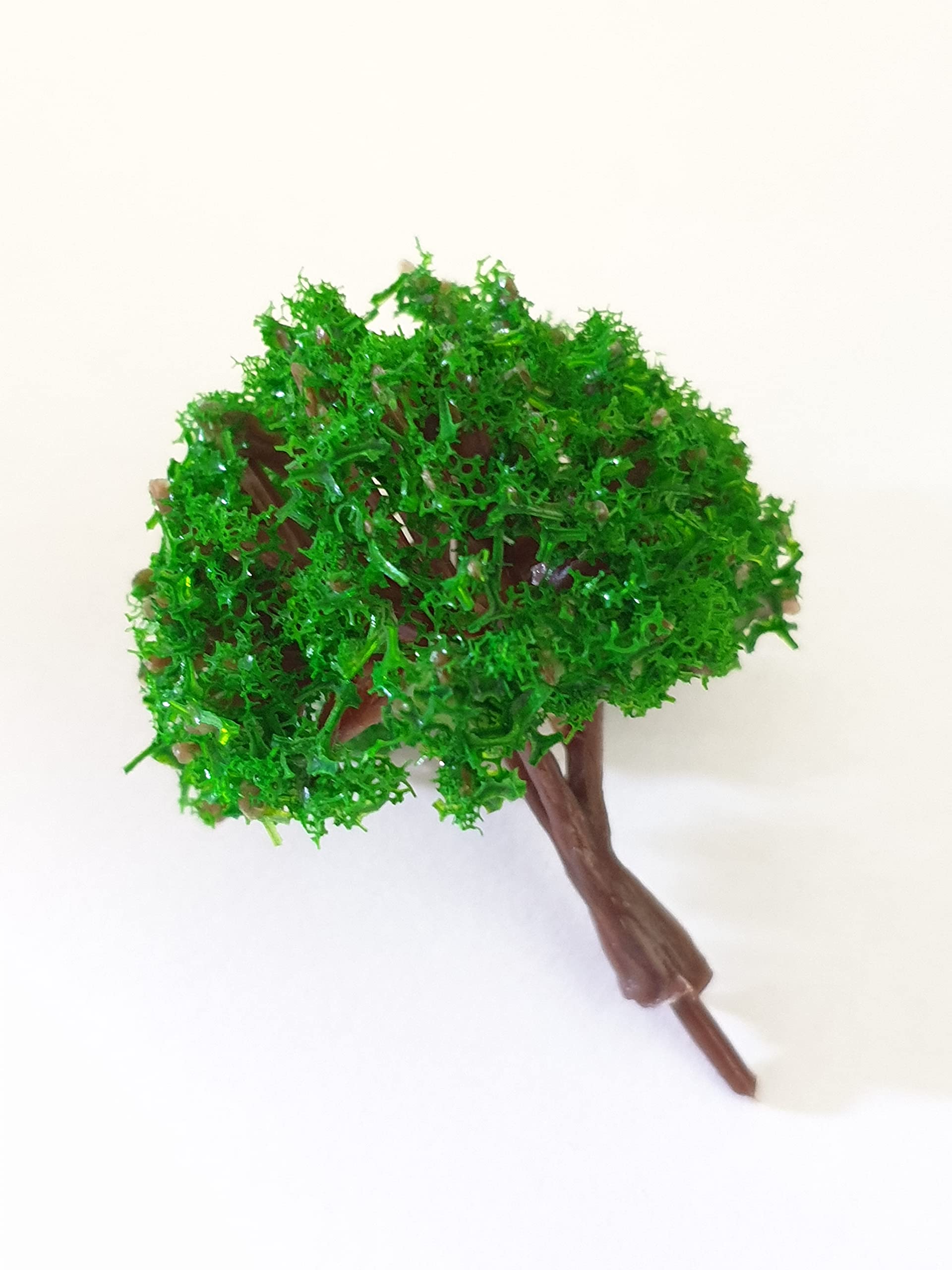 Kaushalya Miniatures Scale Model Trees 4cm Height ~ Green (SWA40G 25 Pieces Per Pack)