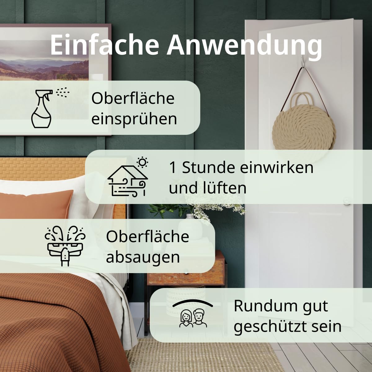 Milbenspray für Matratzen 500ml – geruchloses Anti Milben Spray für Allergiker – langfristig und effektiv Hausstaubmilben bekämpfen (2)