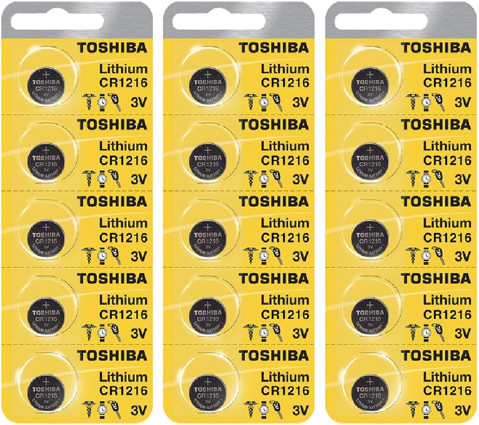 Toshiba CR1616 Battery 3V Lithium Coin Cell (10 Batteries