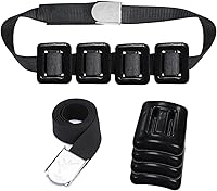 MOPHOEXII Vinyl Coated Scuba Dive Weights (1-4.4lb/0.5-2kg) for Weight Belts, Freediving & Spearfishing - Durable, Corrosion-Resistant