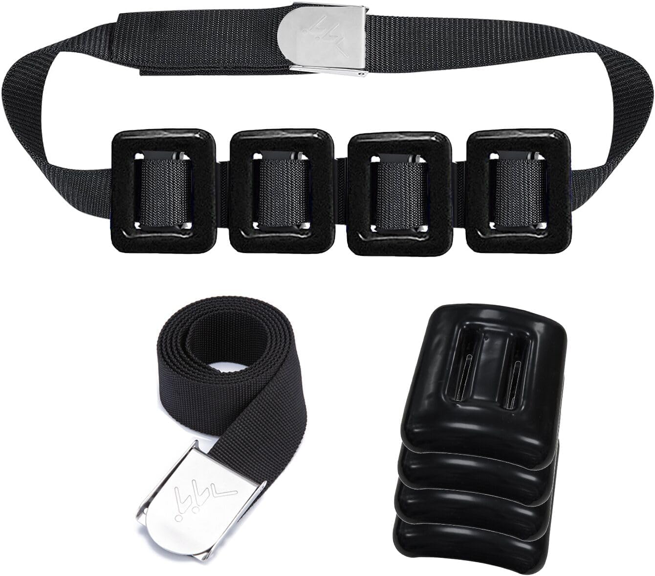 MOPHOEXII Dive Weights for Scuba Diving Weight Belt(1lb-4.4lb / 0.5kg-2kg),Vinyl Scuba Weights, Coated Dive Weights,Coated Lead Diving Weights, Dive