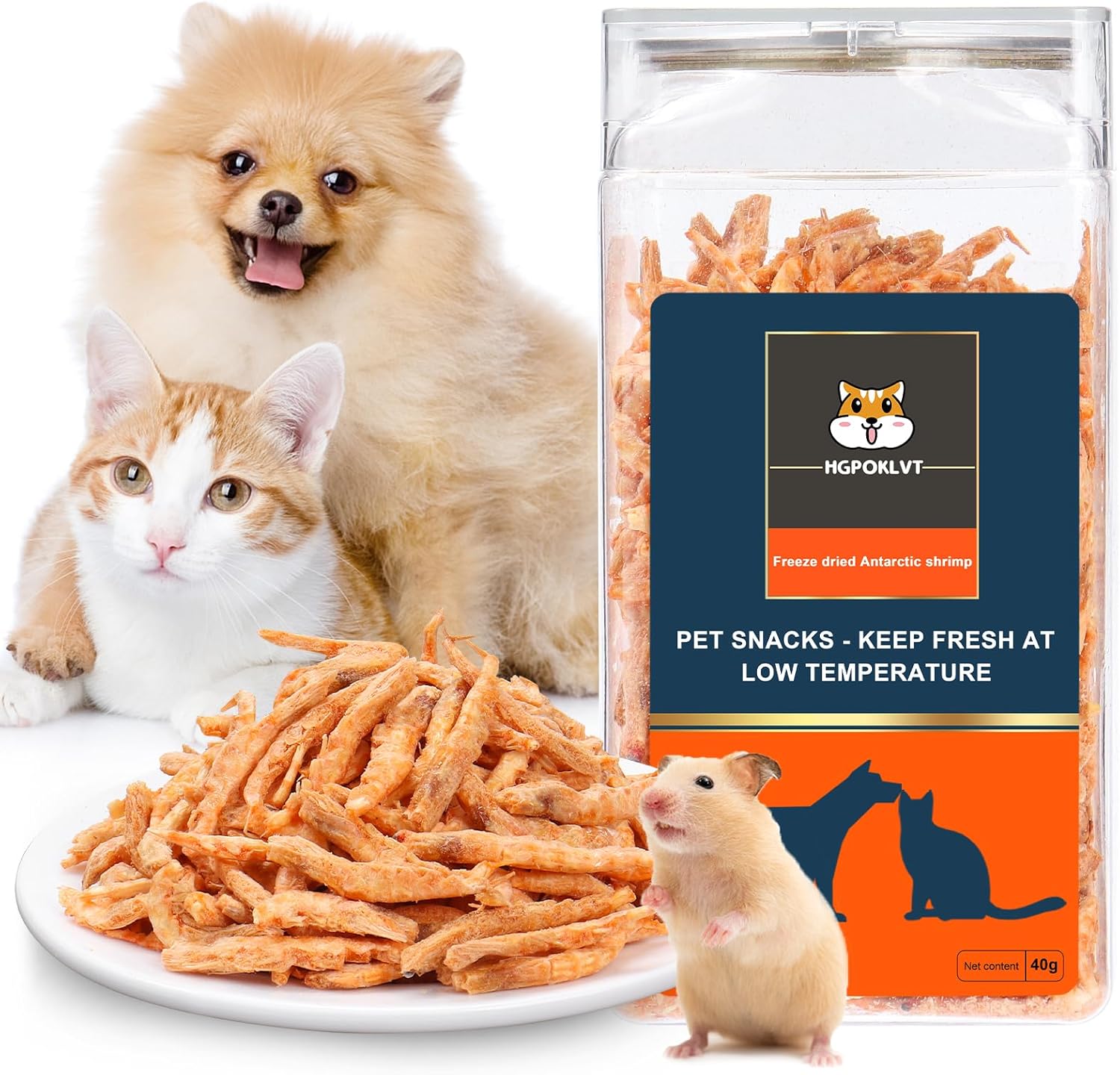 HGPOKLVT Small Animal Toy and Snacks Delicious and