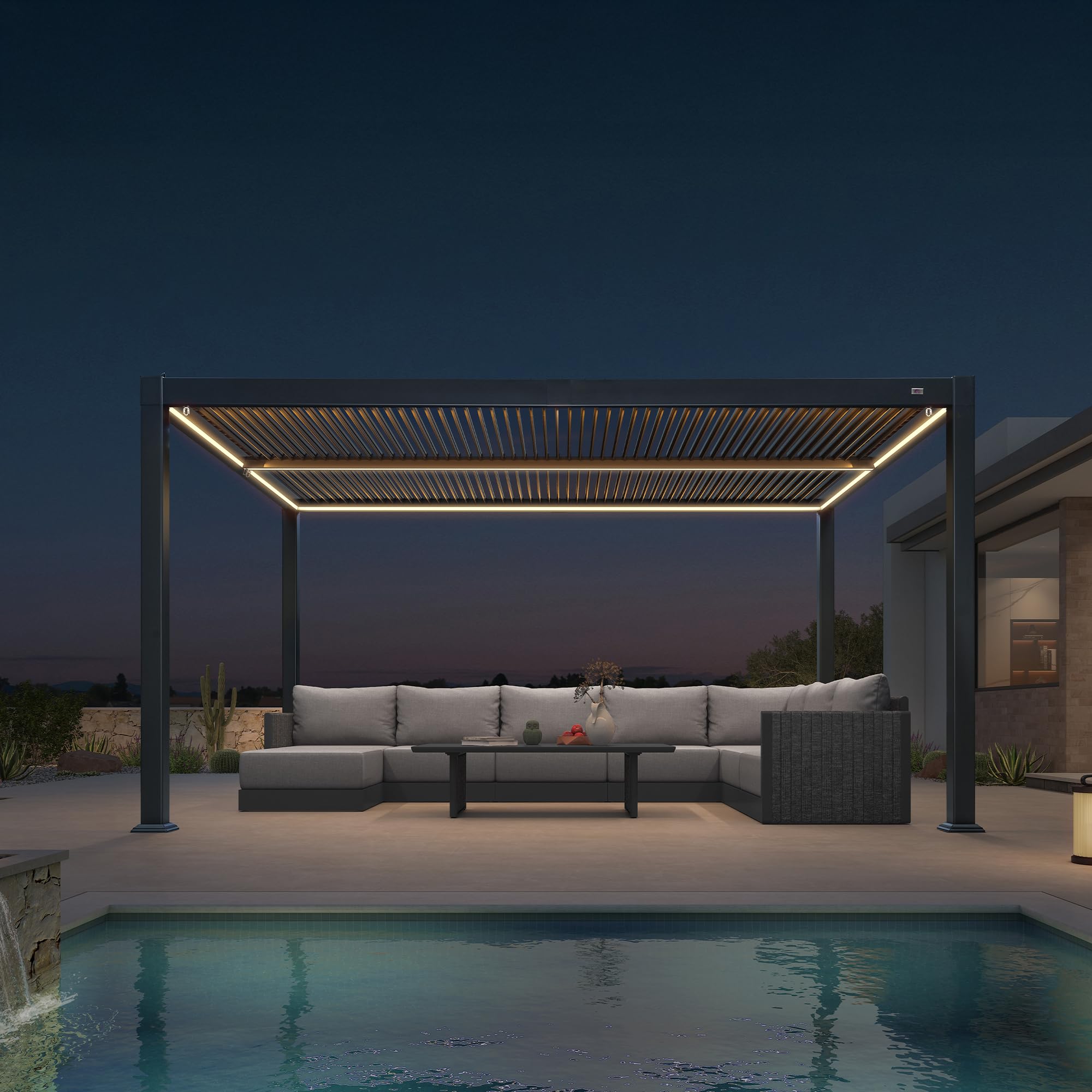 PURPLE LEAF 11x15 Pergola
